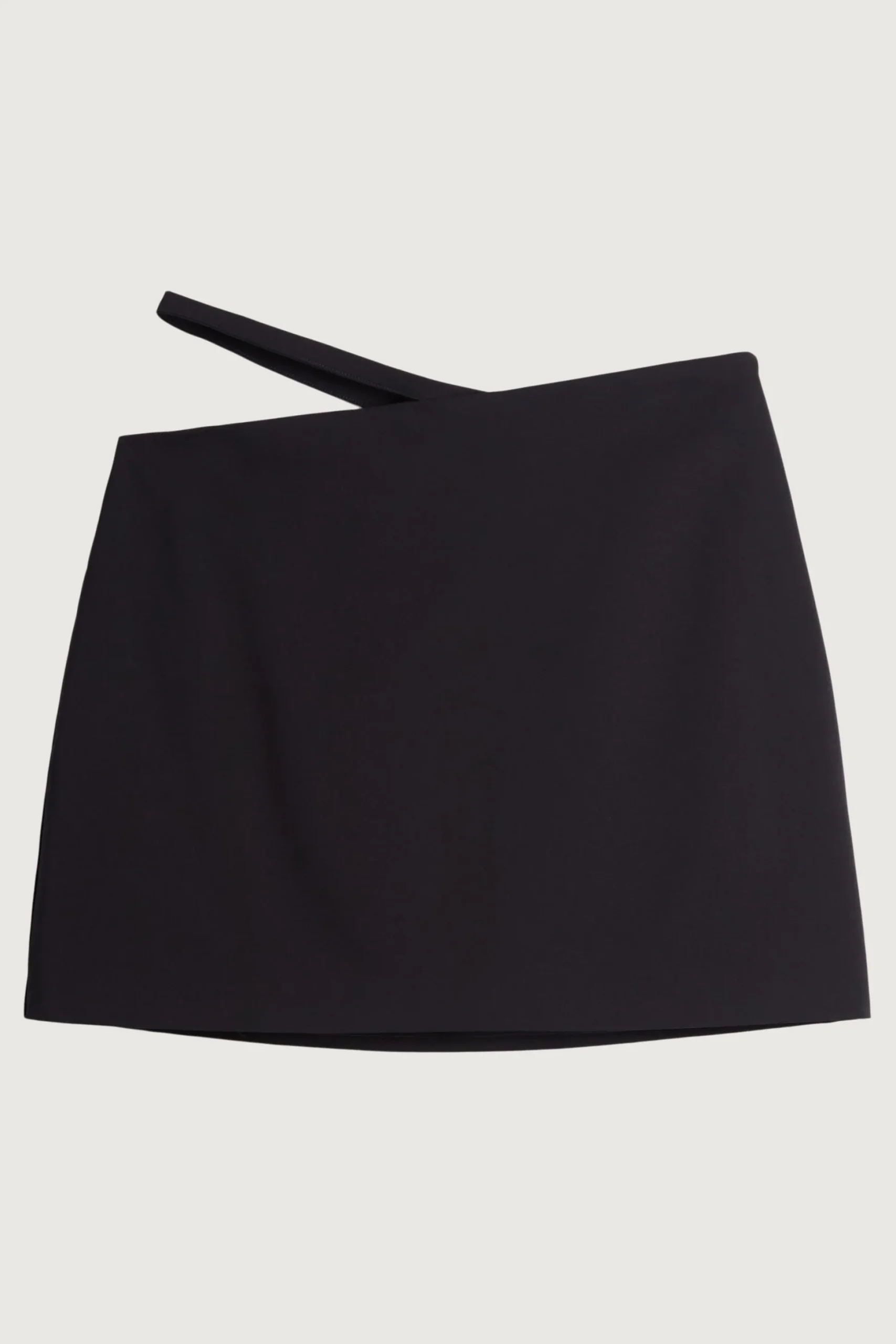 MINI SKIRT WITH CUTOUT WAIST