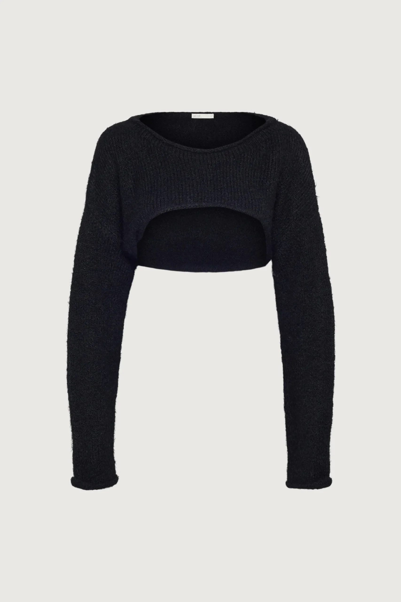 MOHAIR WOOL-BLEND BOLERO