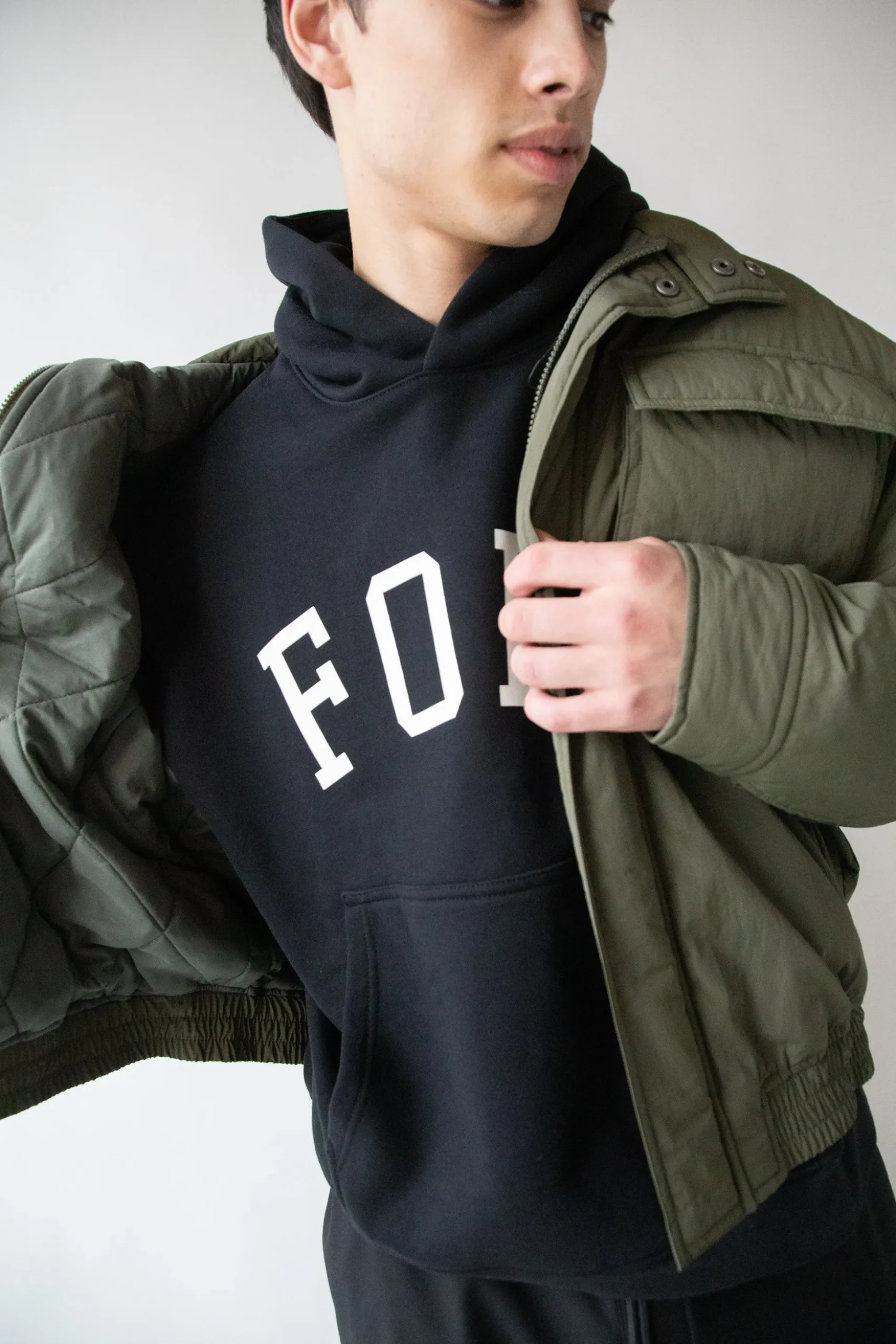 NYLON BOMBER JACKET