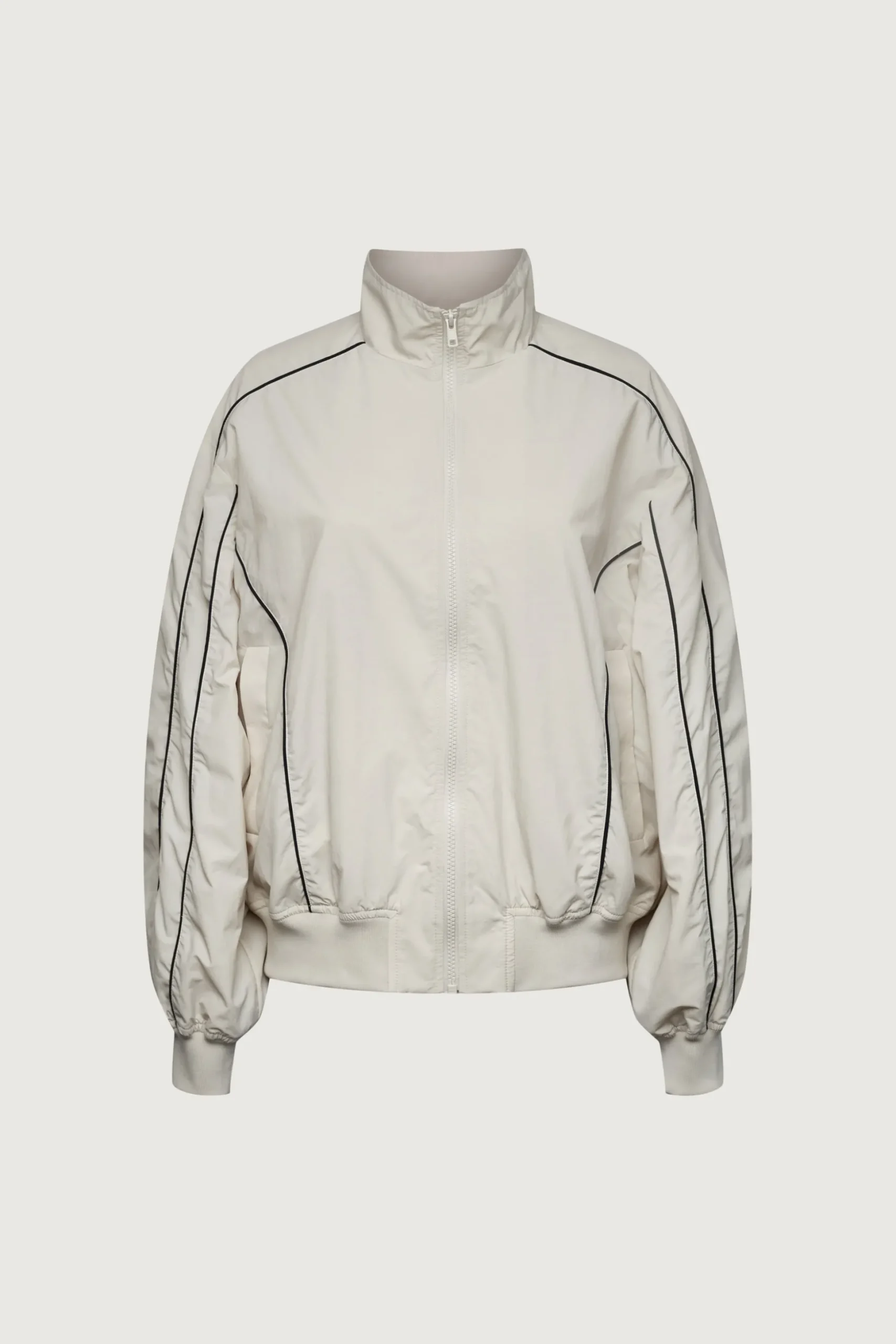 NYLON TRACK ZIP-UP JACKET