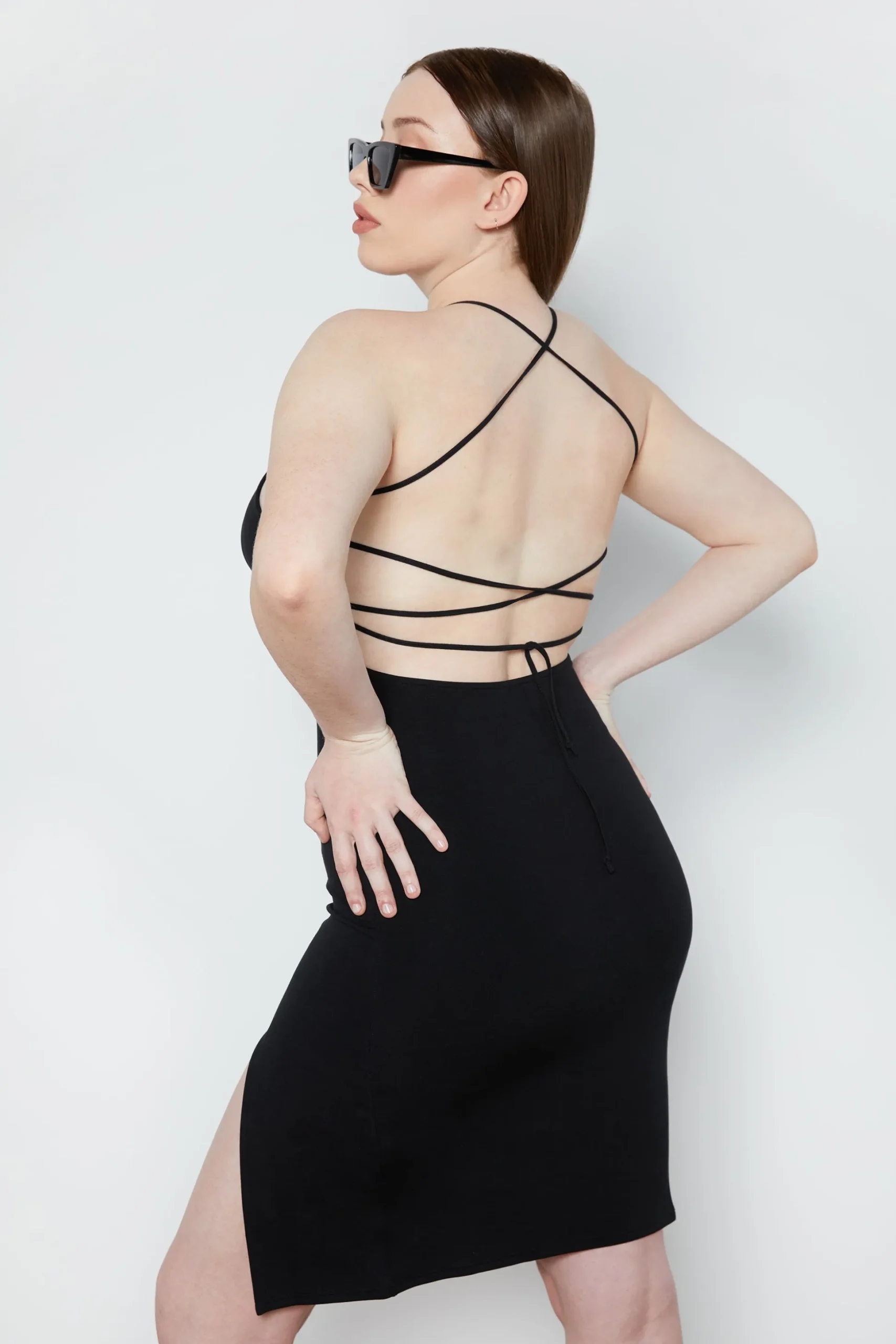 OPEN BACK DRESS