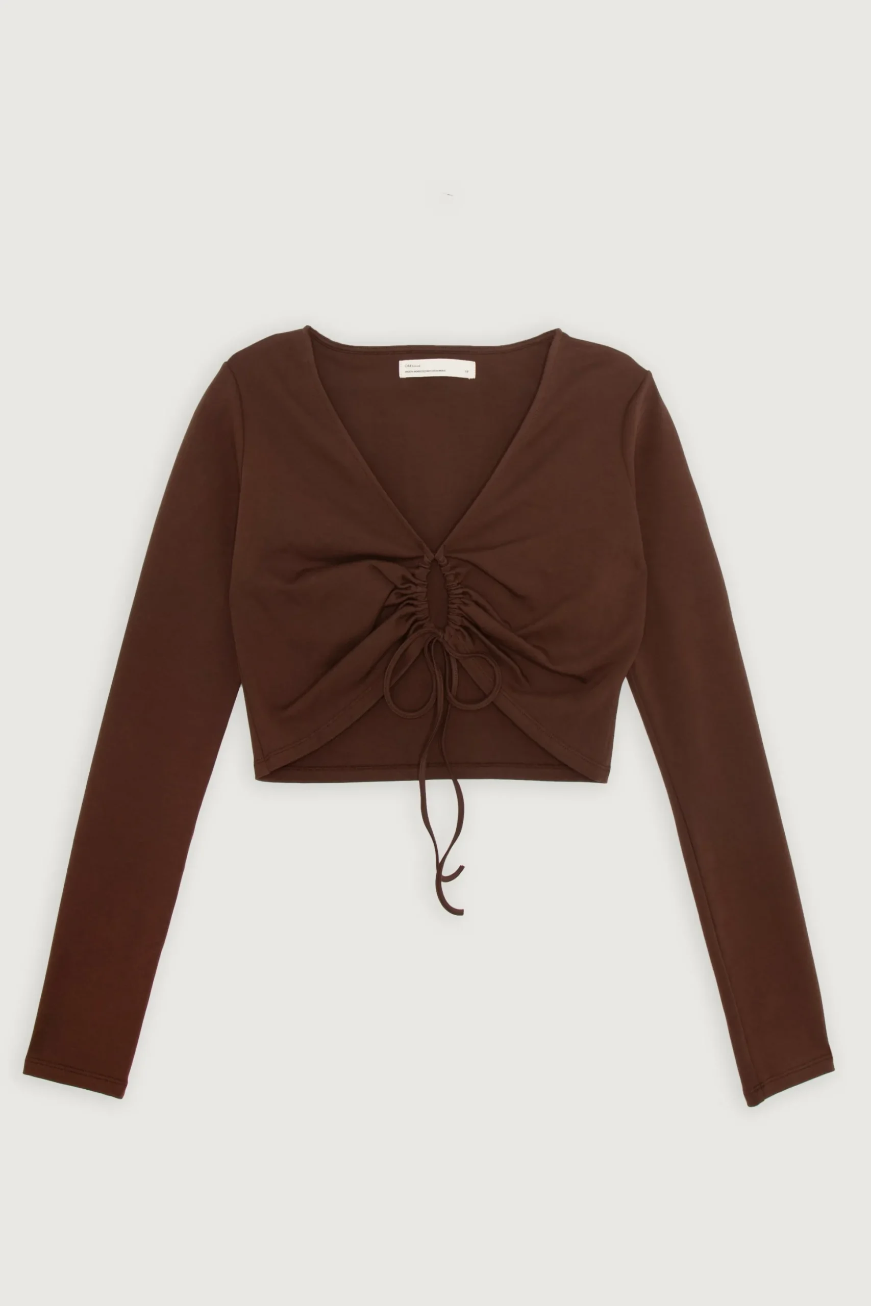 OPEN FRONT TOP WITH TIES