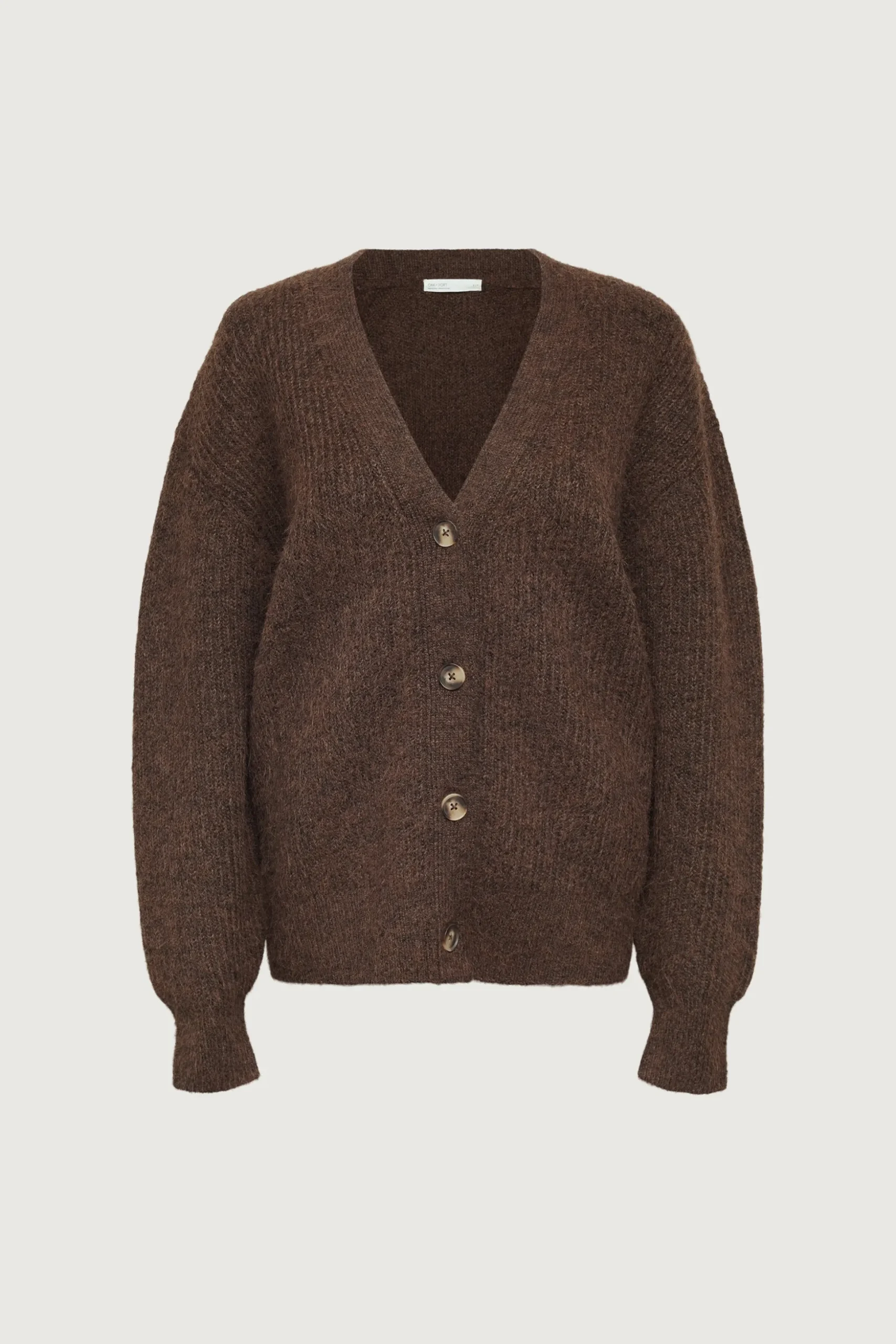 OVERSIZED BUTTON FRONT CARDIGAN