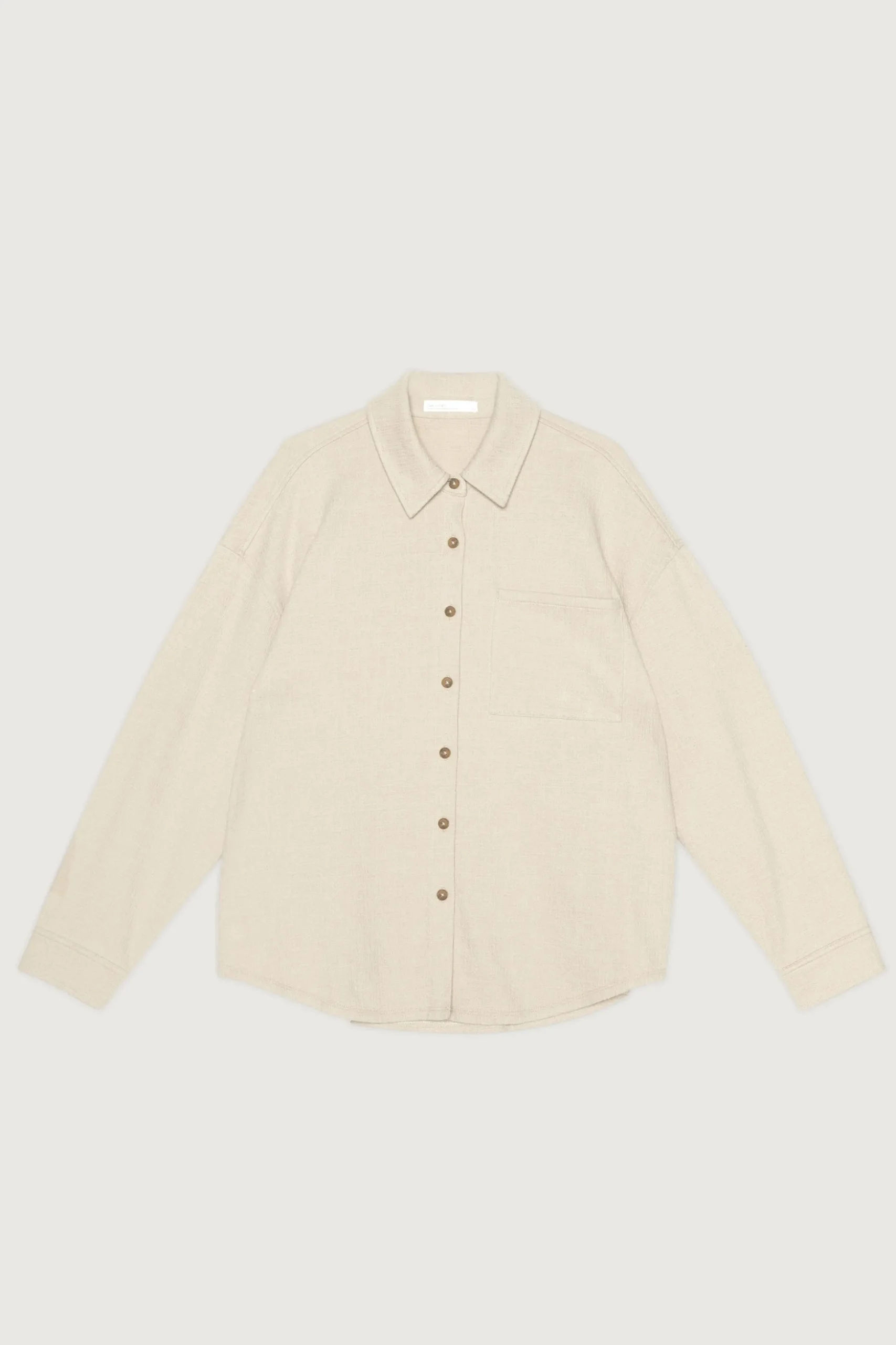 OVERSIZED KNIT SHIRT