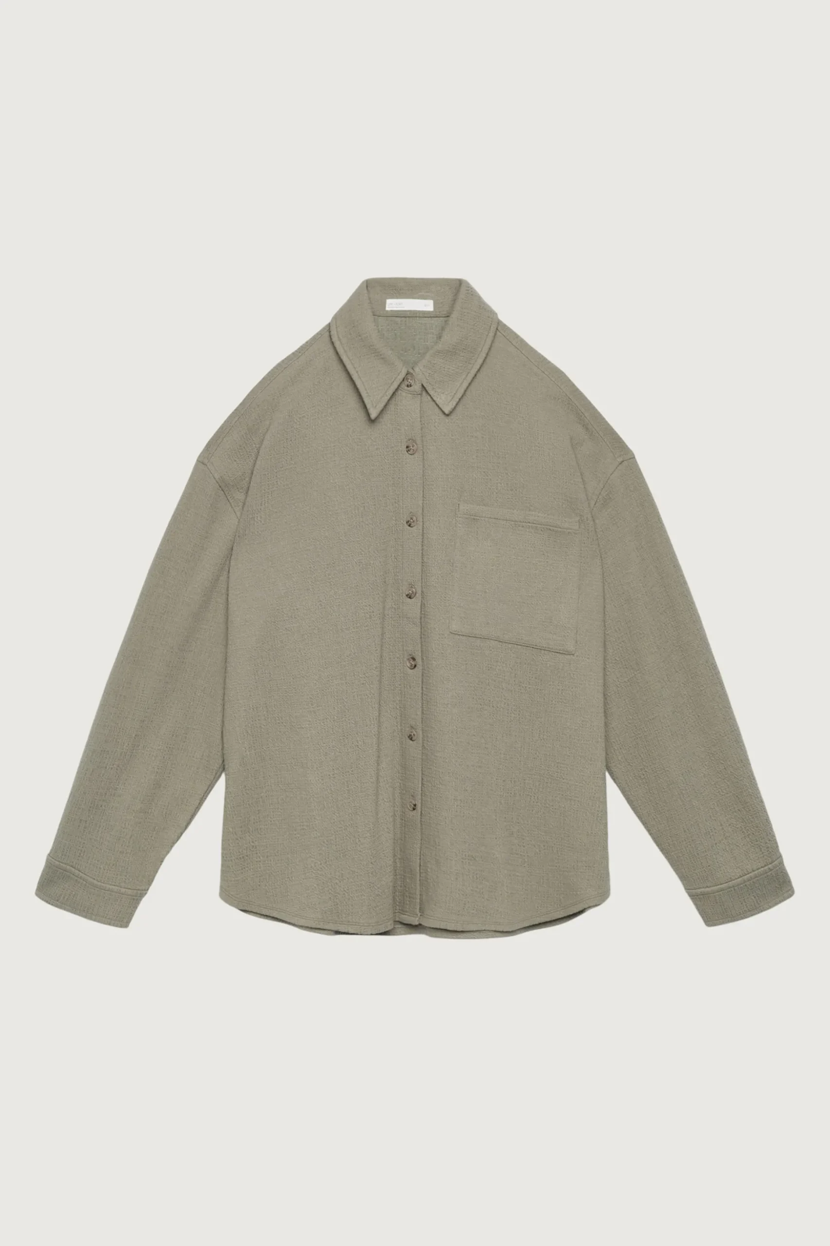 OVERSIZED KNIT SHIRT