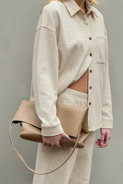OVERSIZED KNIT SHIRT