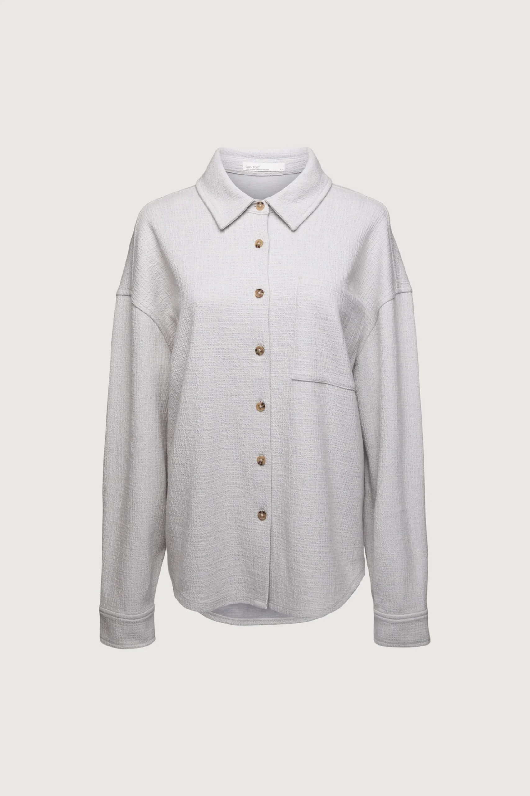 OVERSIZED KNIT SHIRT