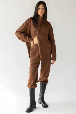 OVERSIZED KNIT SHIRT