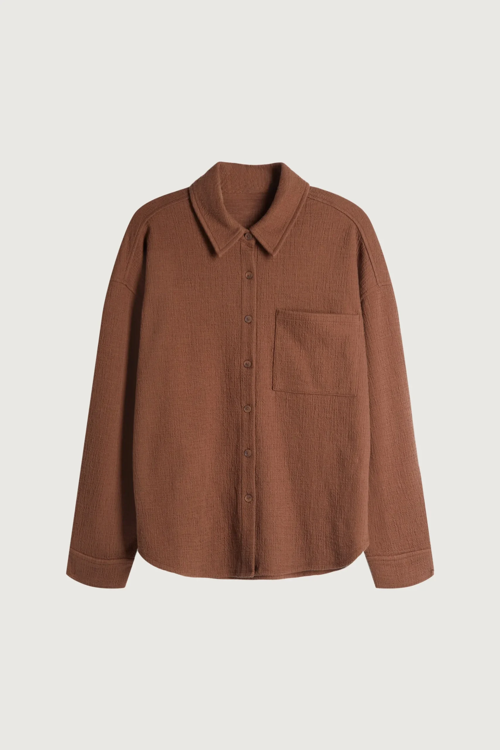 OVERSIZED KNIT SHIRT