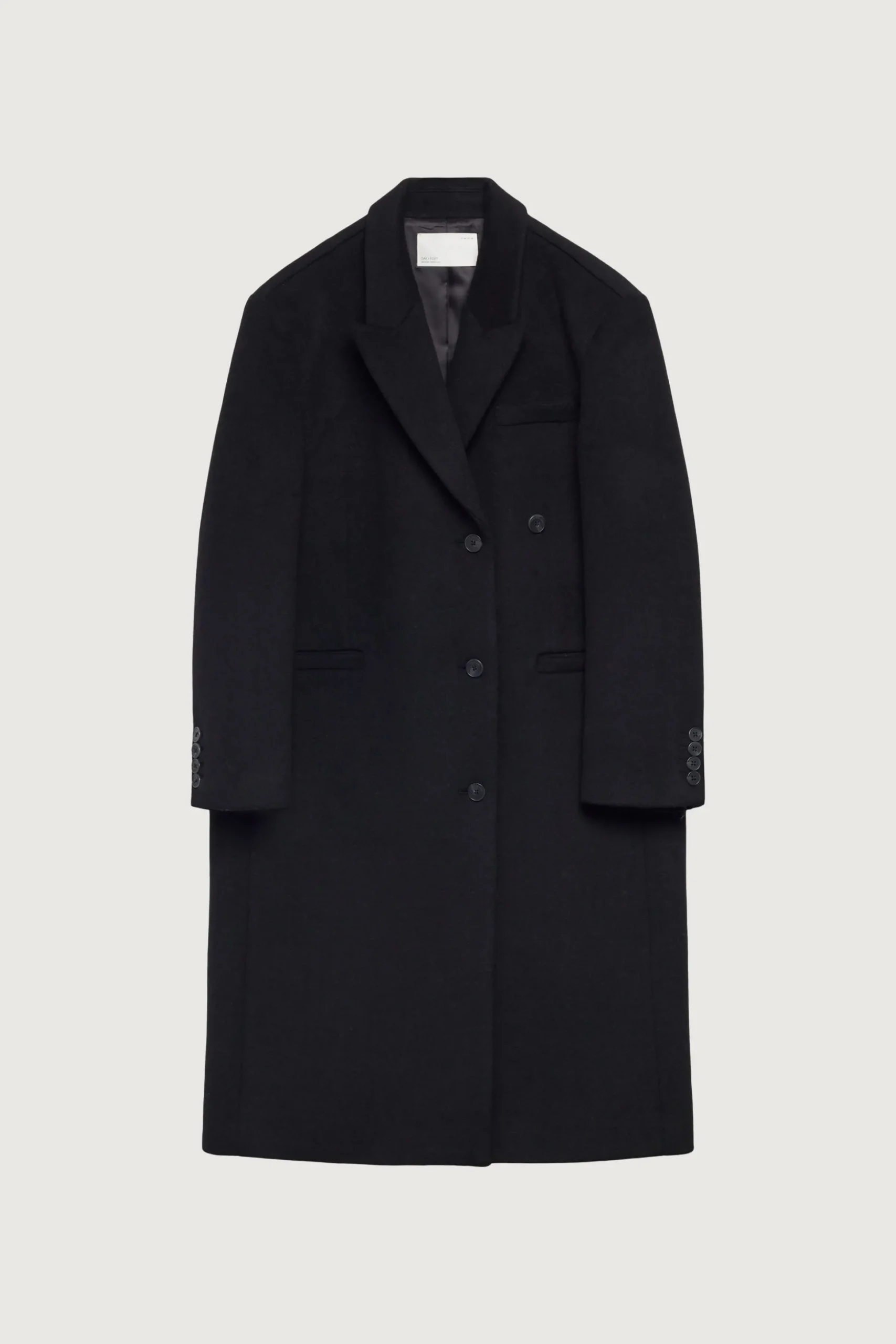 OVERSIZED WOOL-BLEND COAT