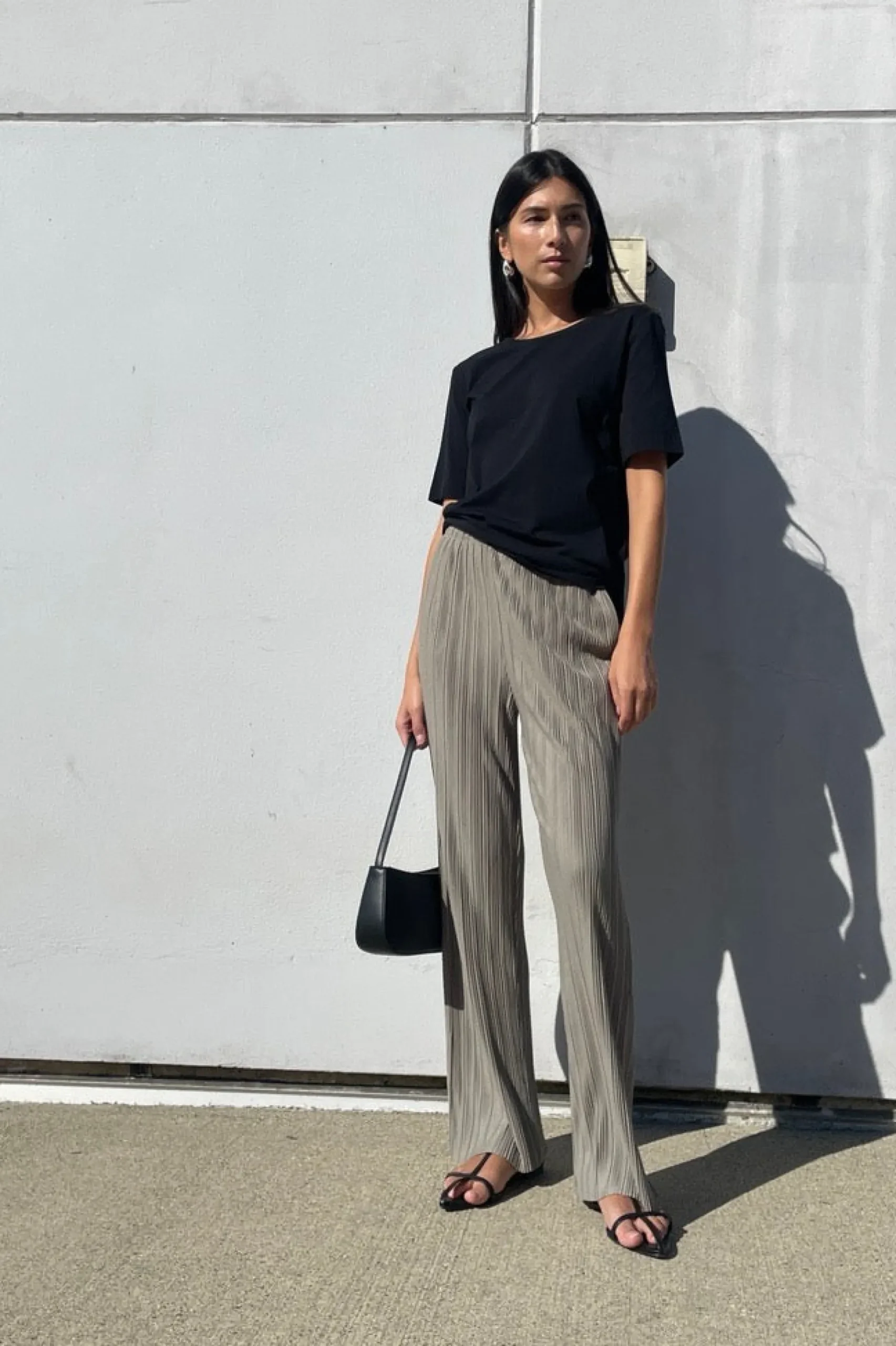 PLEATED LOUNGE PANT