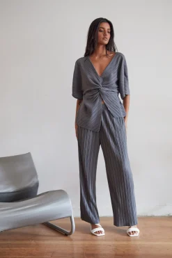 PLEATED LOUNGE PANT