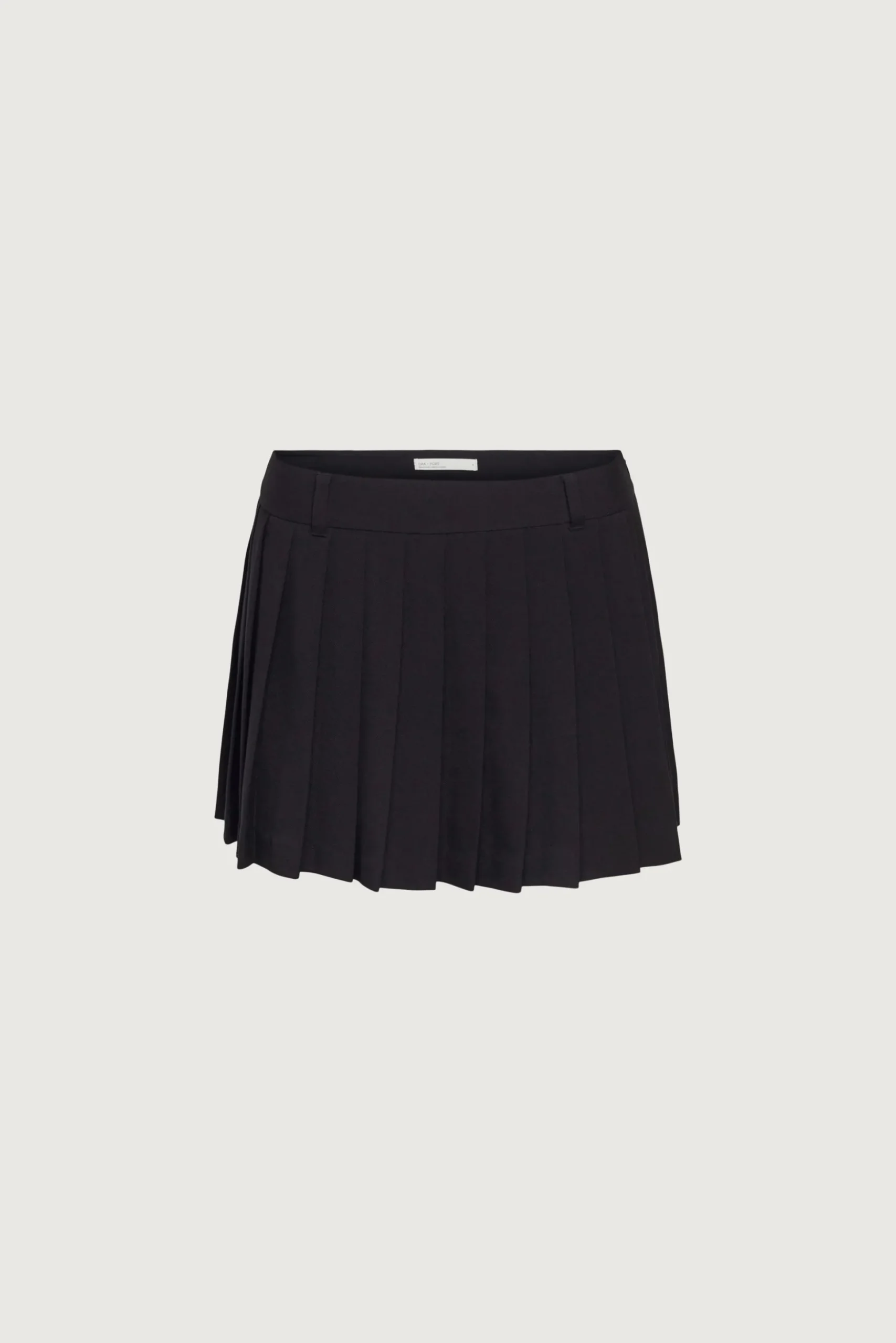 PLEATED SUITING MINI SKIRT