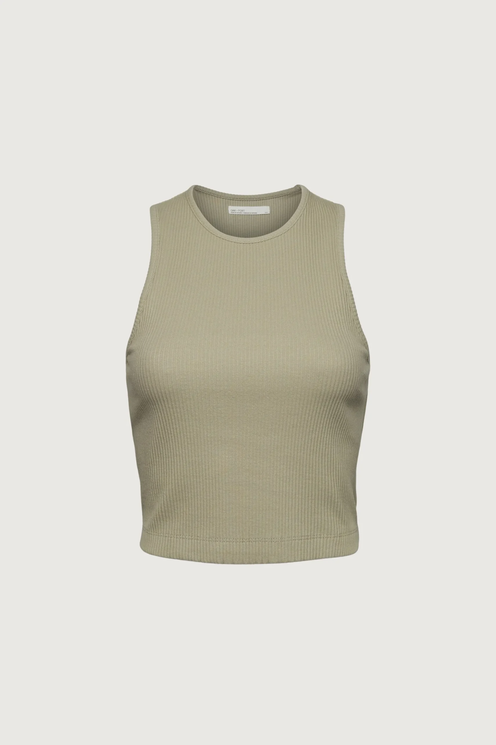 RACERBACK CROPPED TANK
