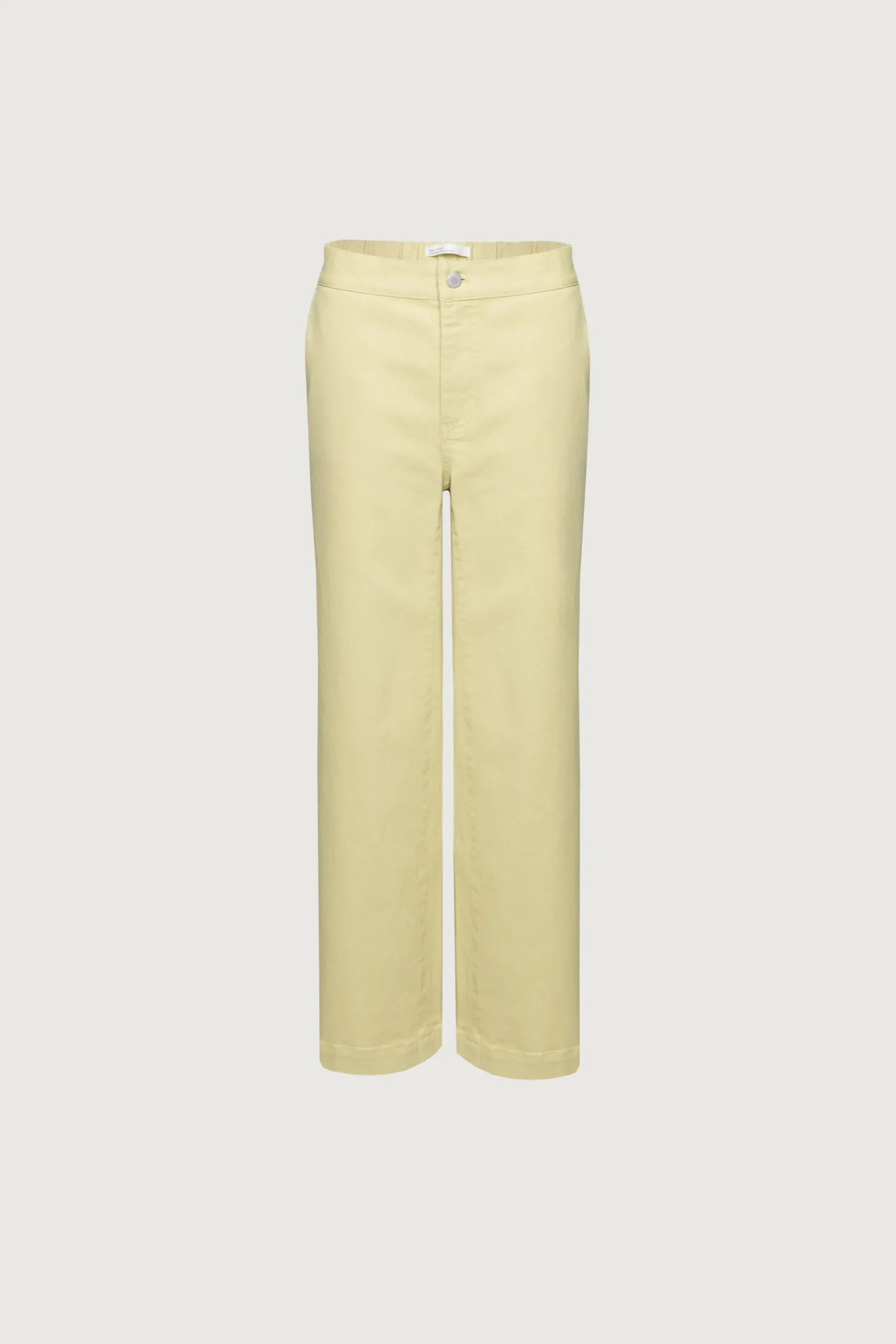 REGULAR LENGTH 28" TWILL WIDE LEG PANT