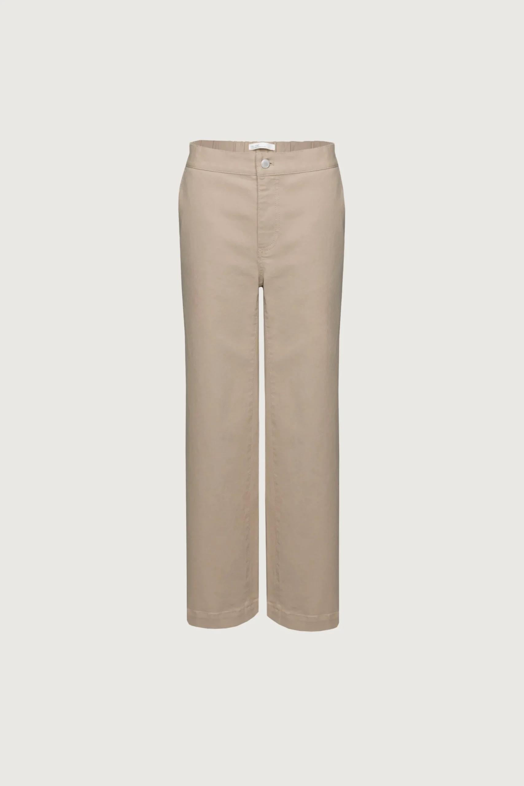 REGULAR LENGTH 28" TWILL WIDE LEG PANT