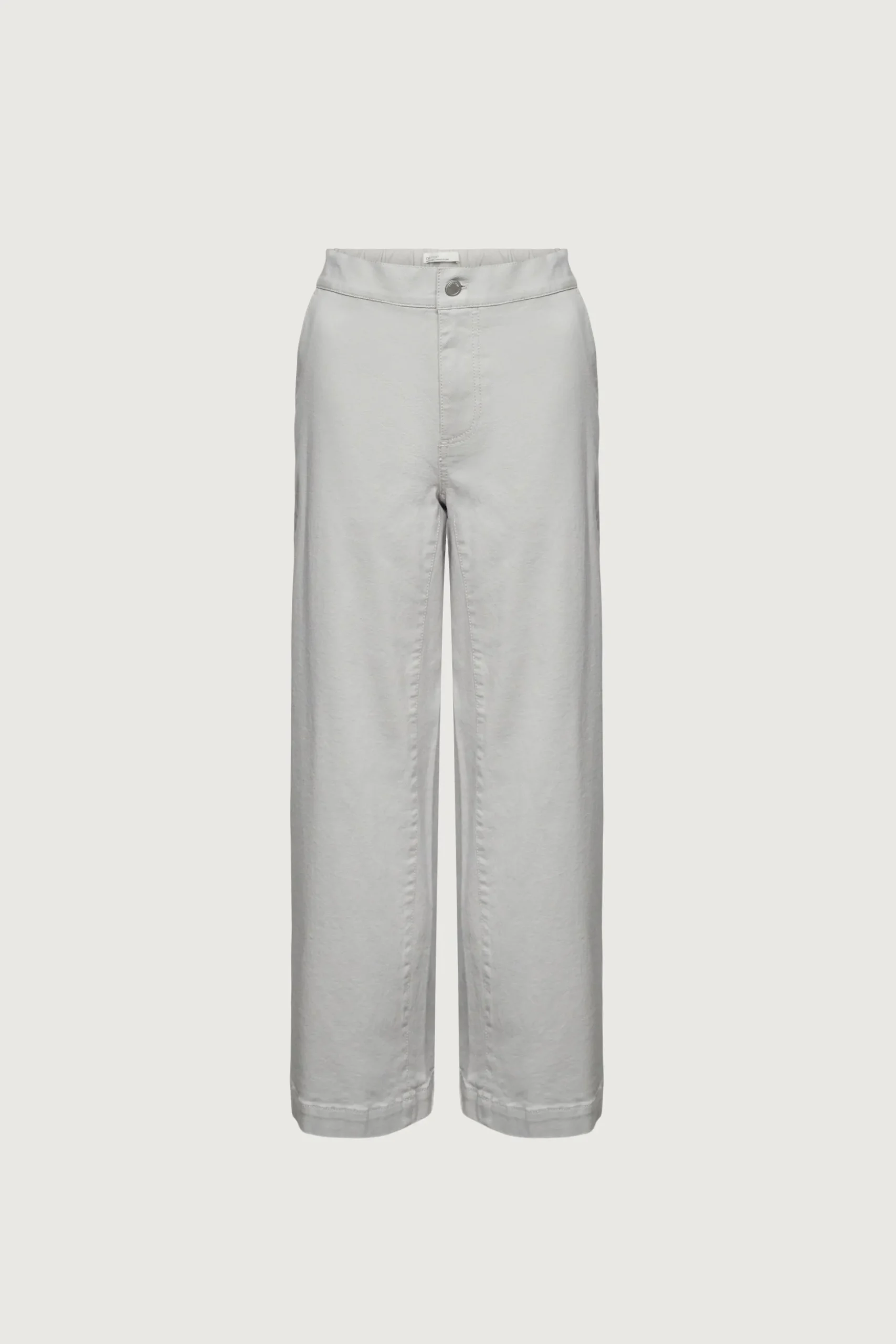 REGULAR LENGTH 28" TWILL WIDE LEG PANT