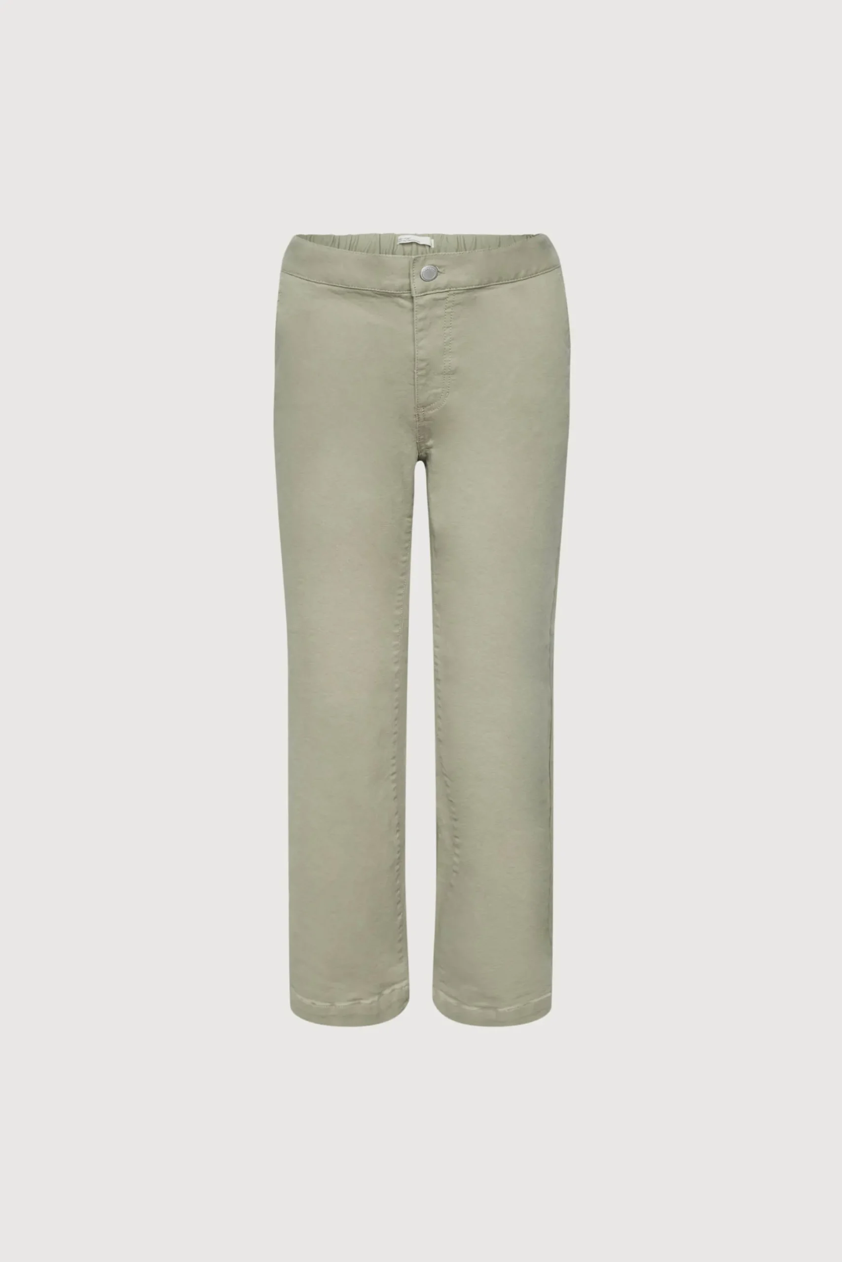 REGULAR LENGTH 28" TWILL WIDE LEG PANT