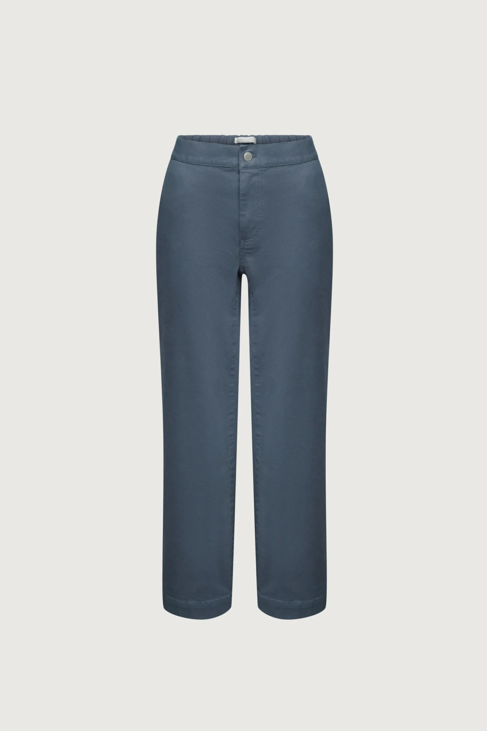 REGULAR LENGTH 28" TWILL WIDE LEG PANT