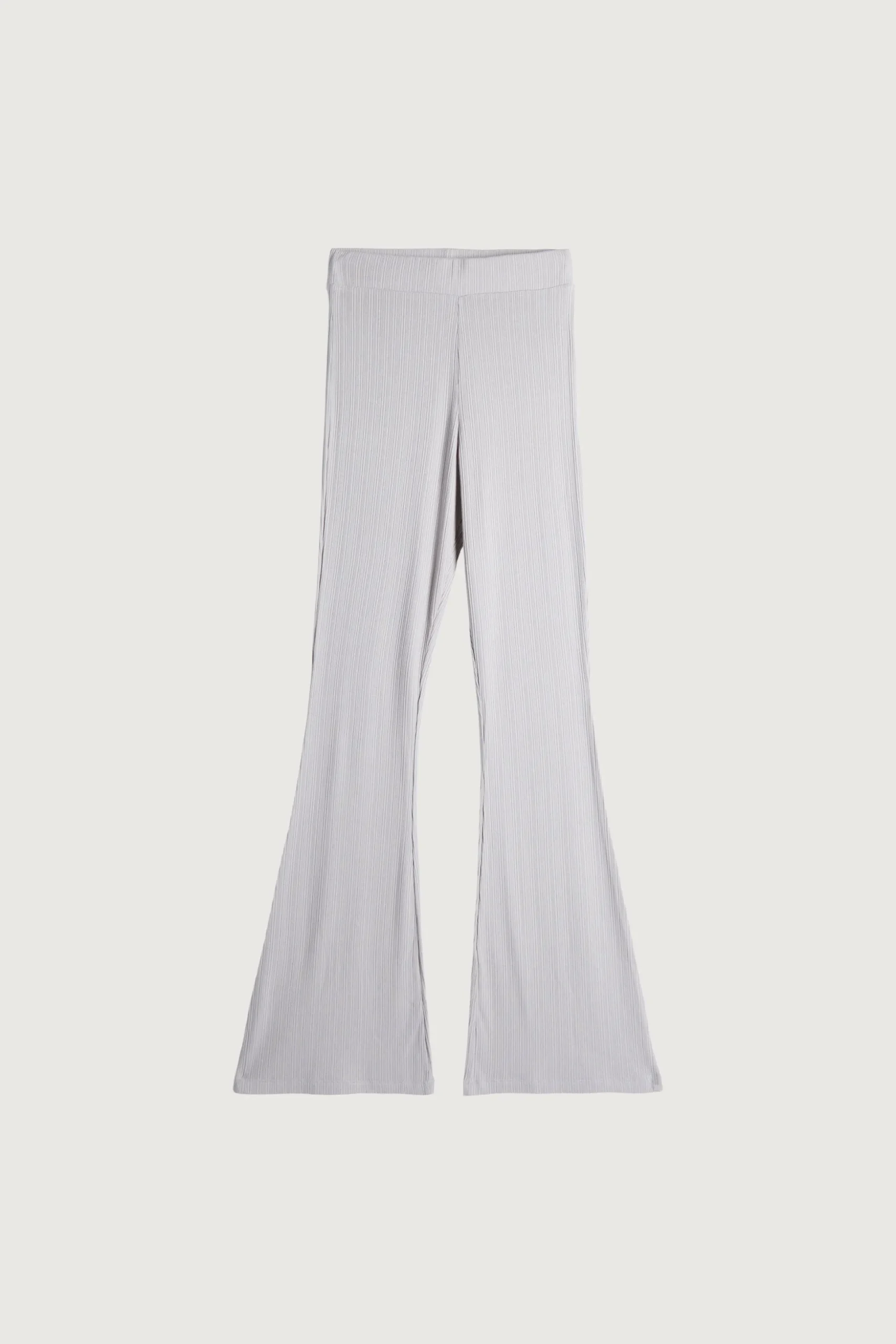 RIBBED FLARED PANT