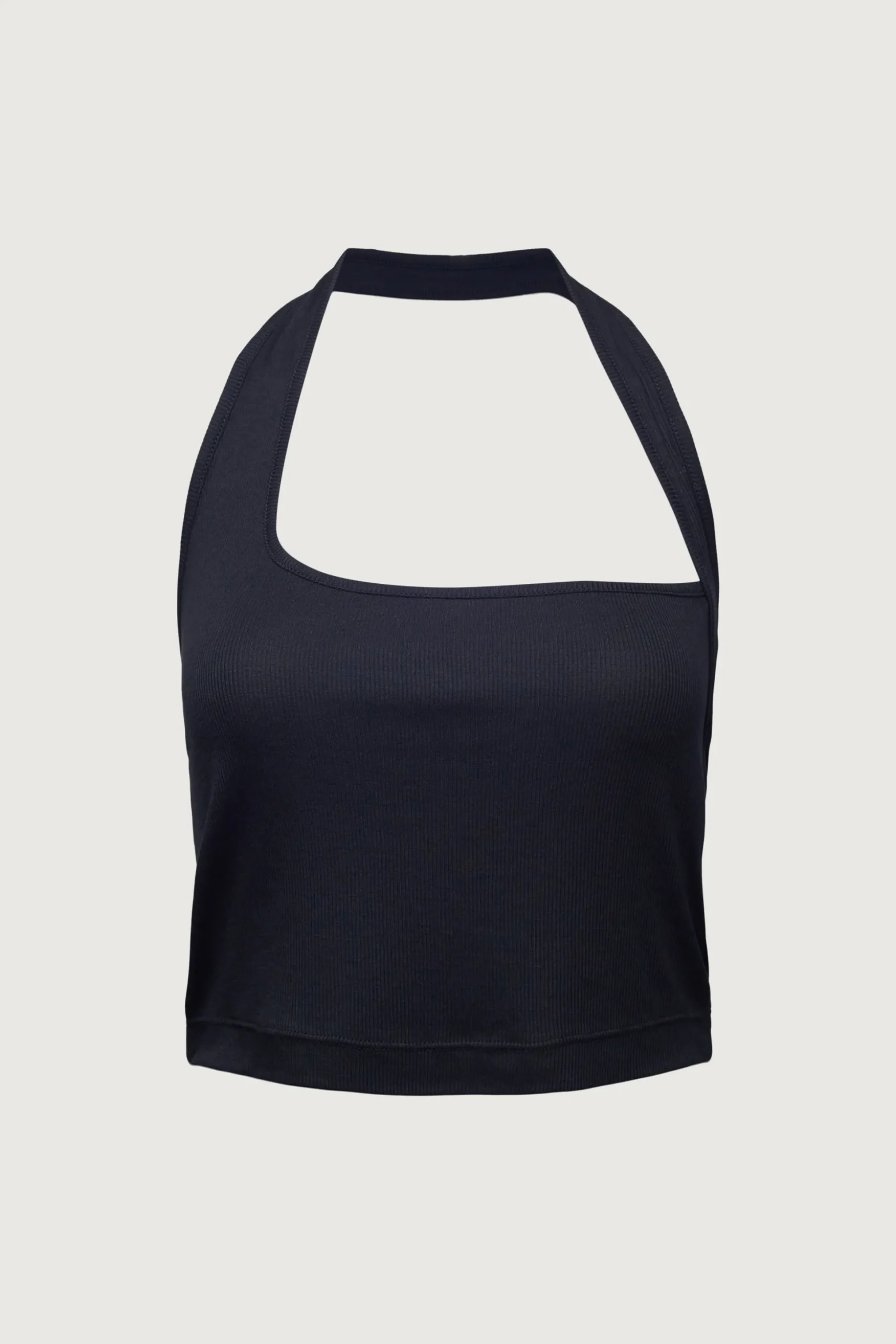 RIBBED HALTER TANK