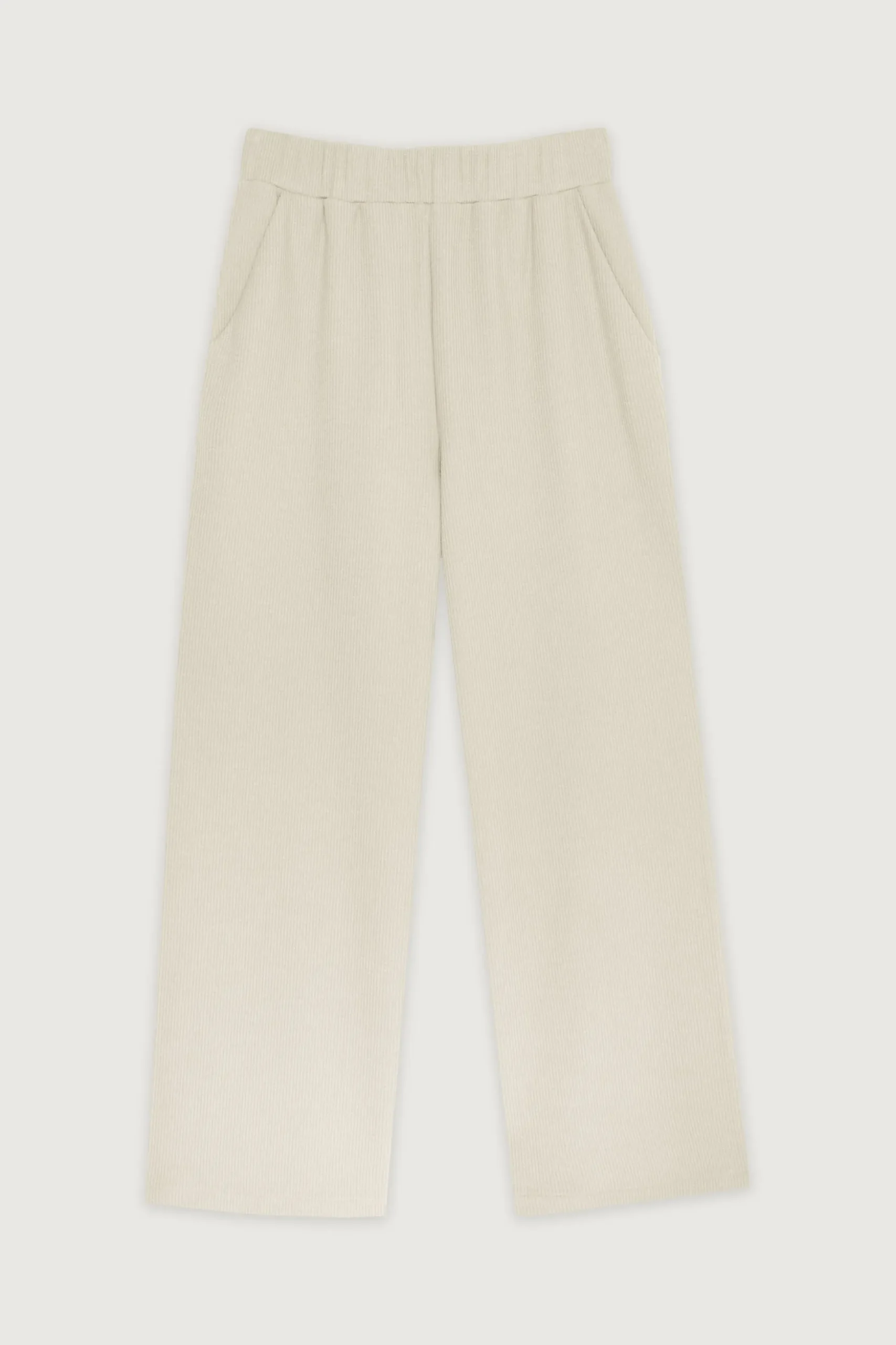 RIB-KNIT PANT
