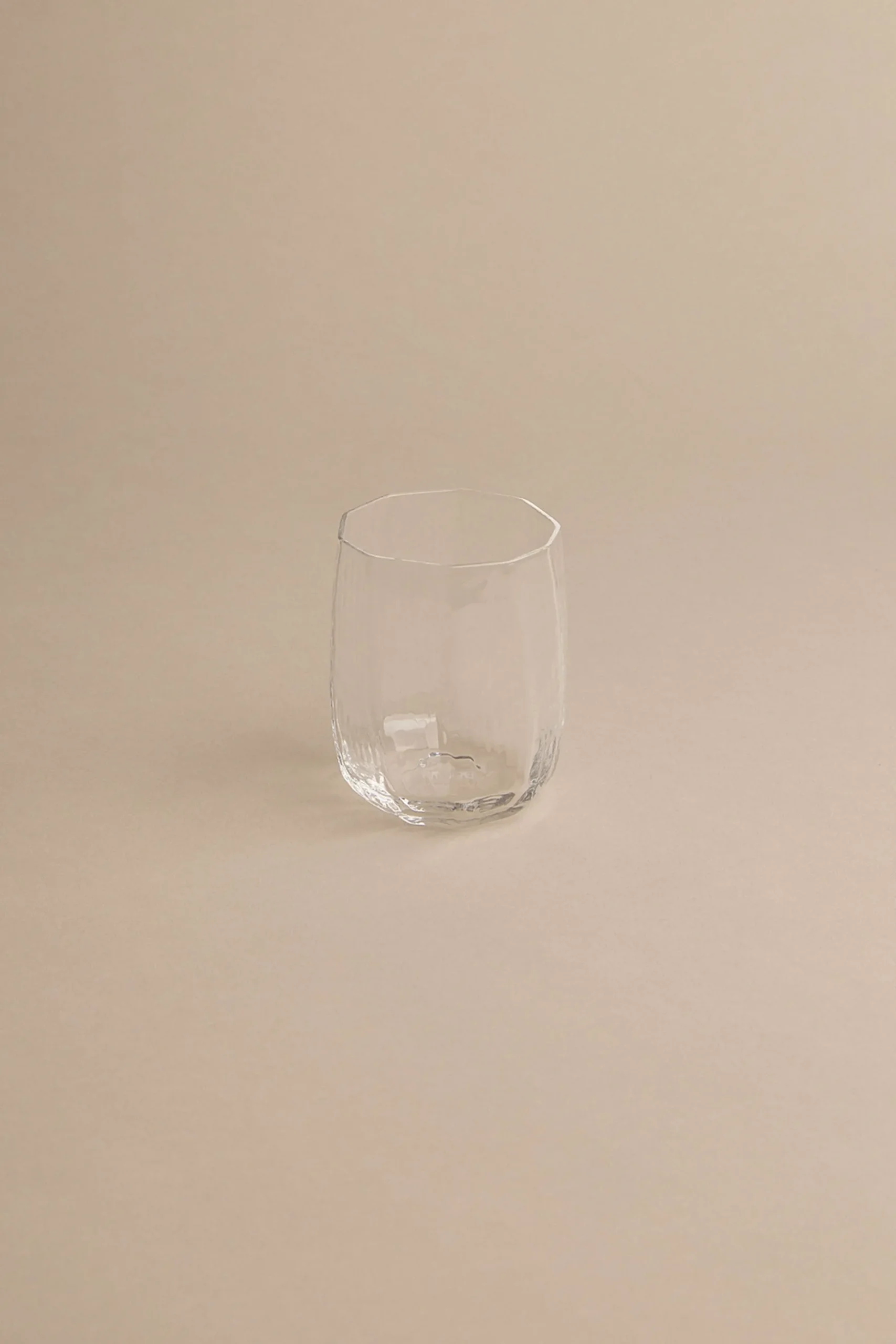 SCULPT TUMBLER GLASS