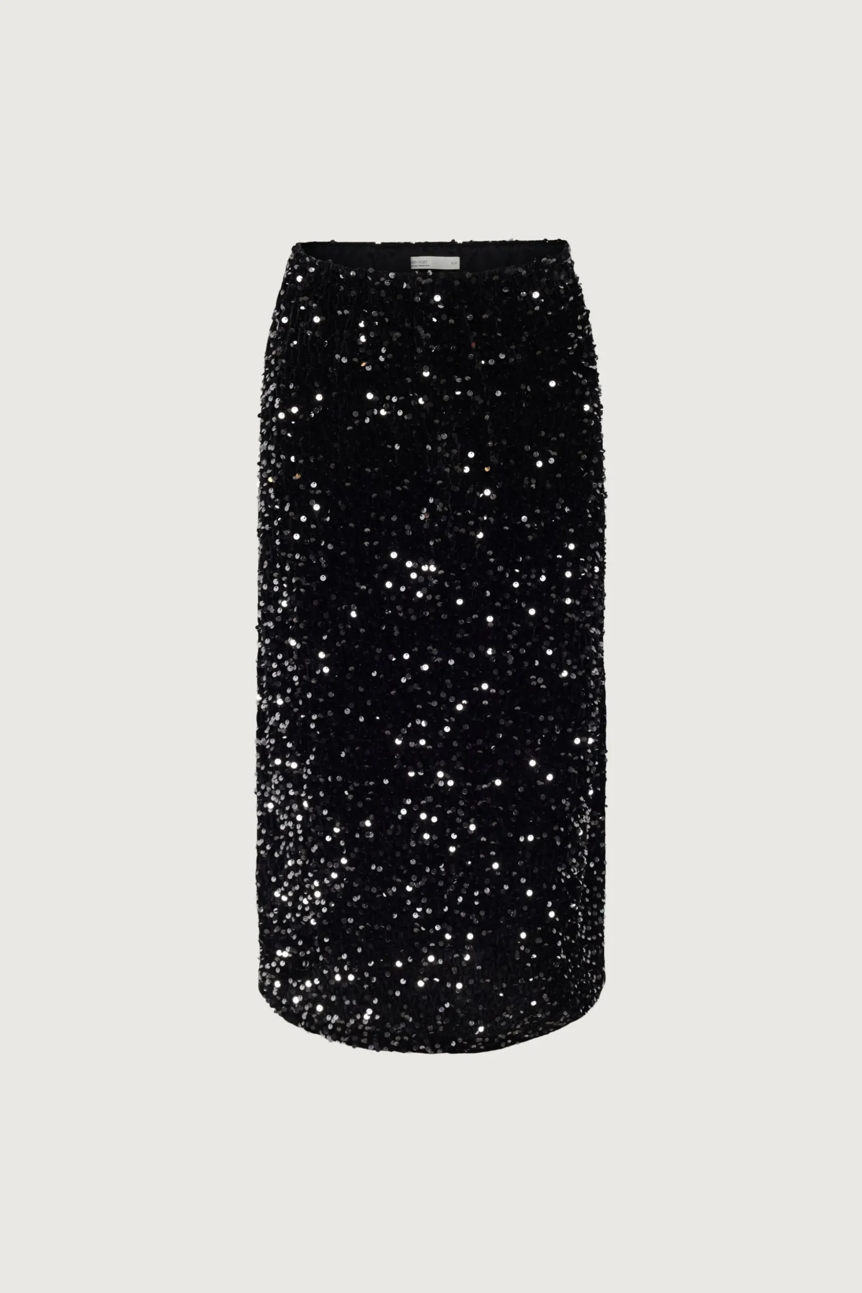 SEQUIN MIDI SKIRT