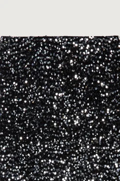 SEQUINED MINI SKIRT