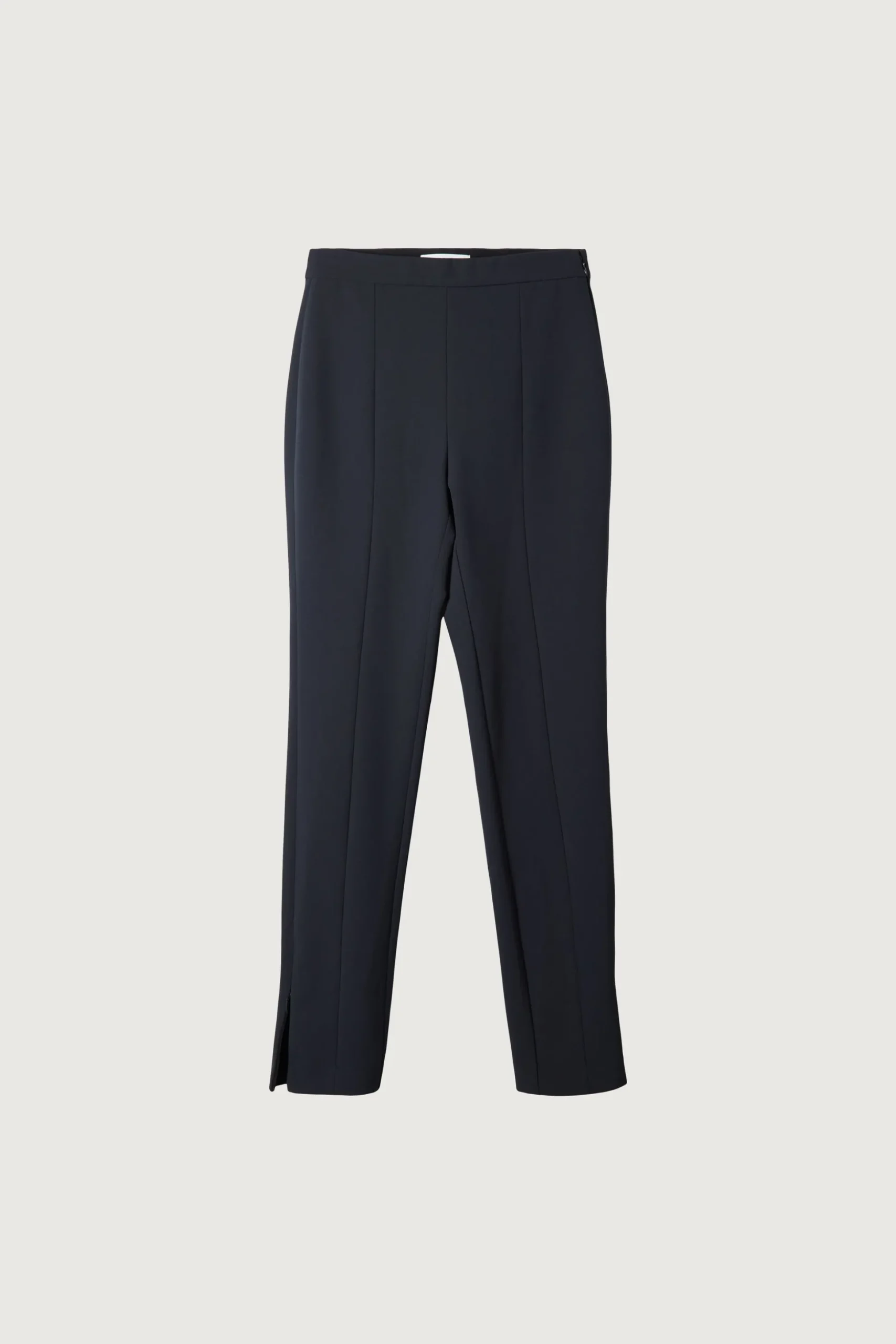 SLIM FIT PANT WITH SLIT