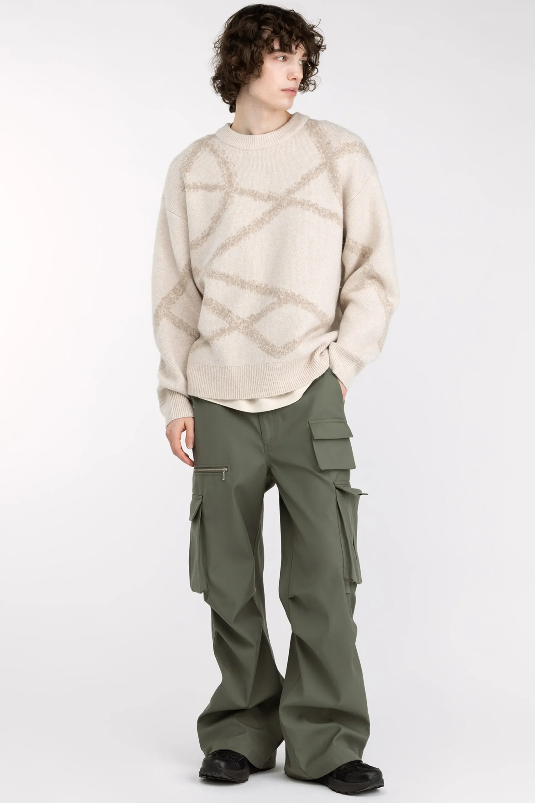 SPRAY PAINT EFFECT SWEATER