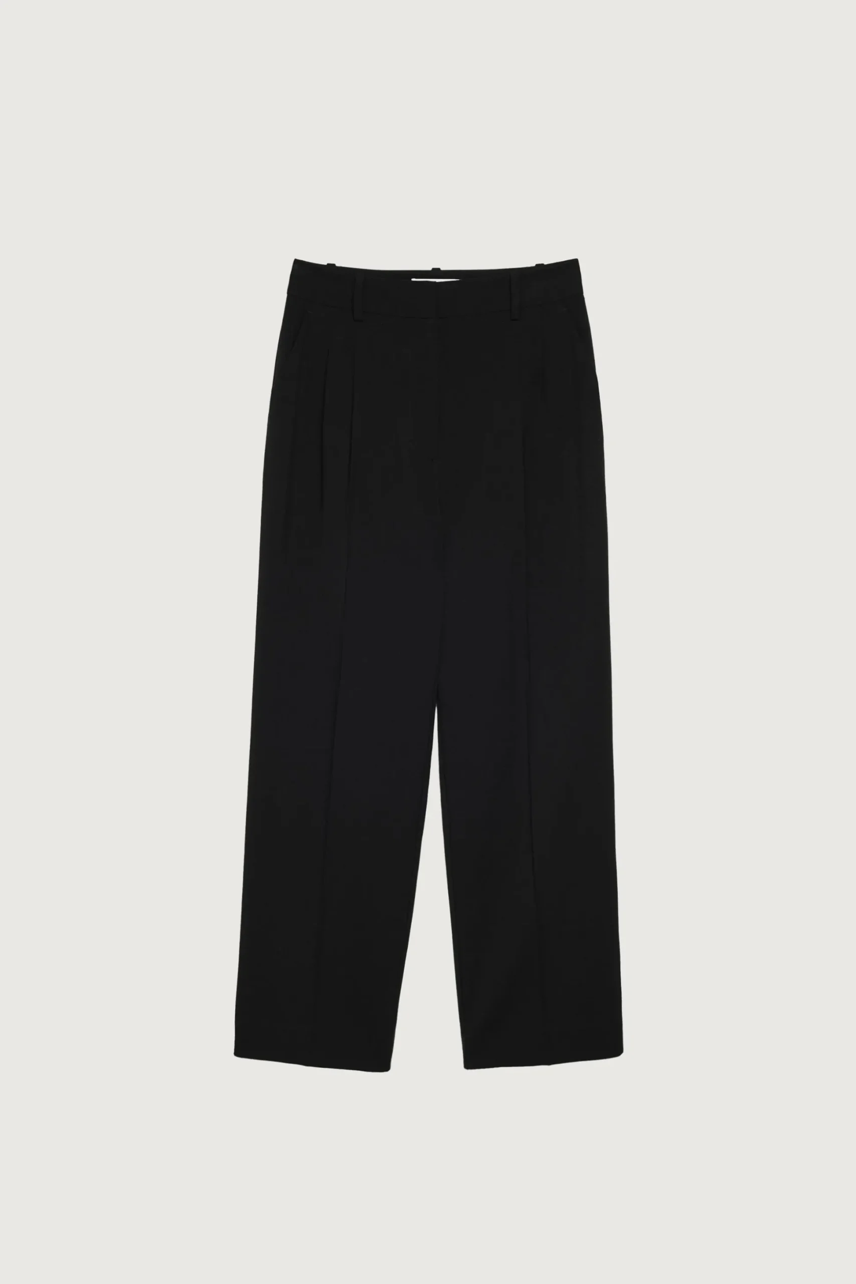 STRAIGHT LEG HIGH-RISE TROUSER