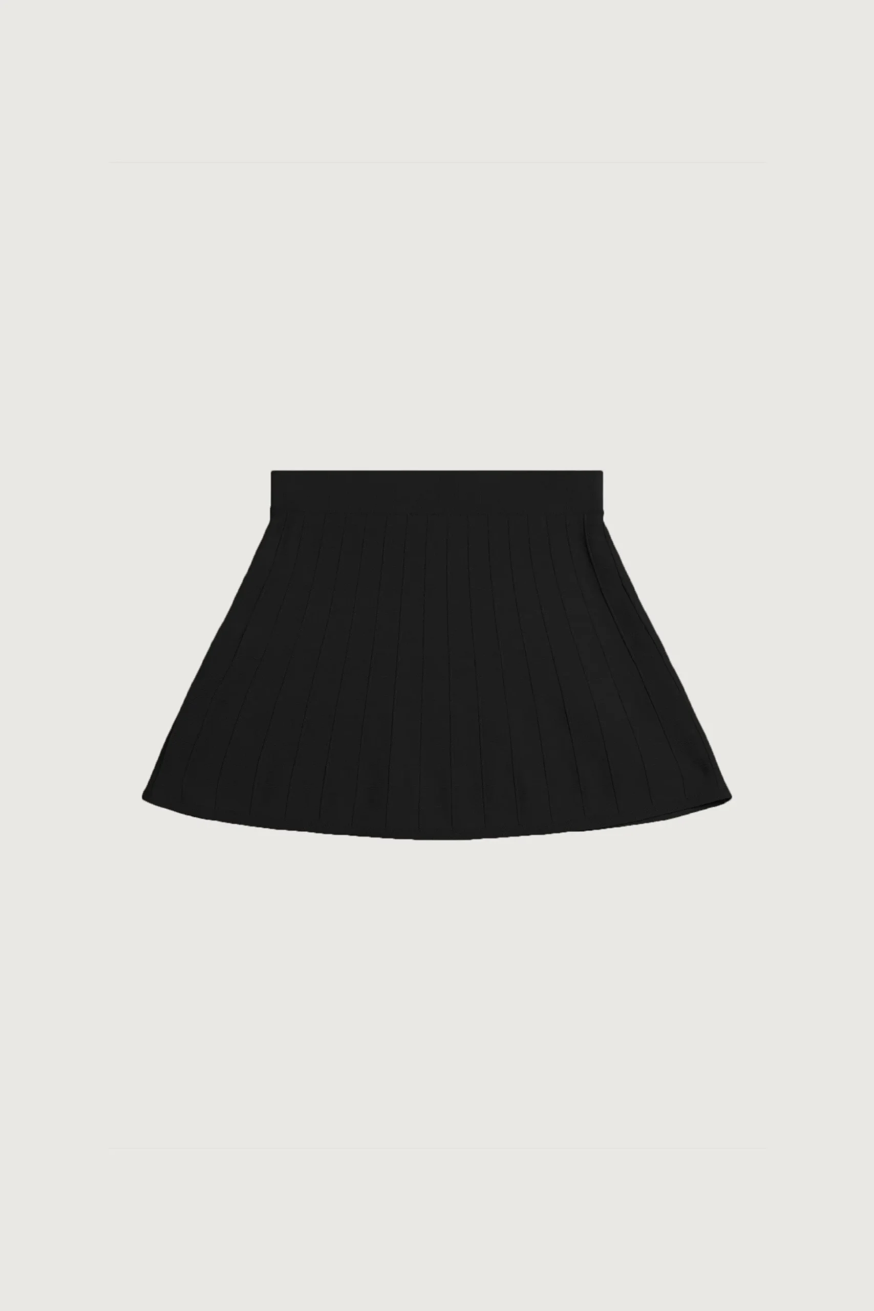 STRETCH KNIT MINI SKIRT
