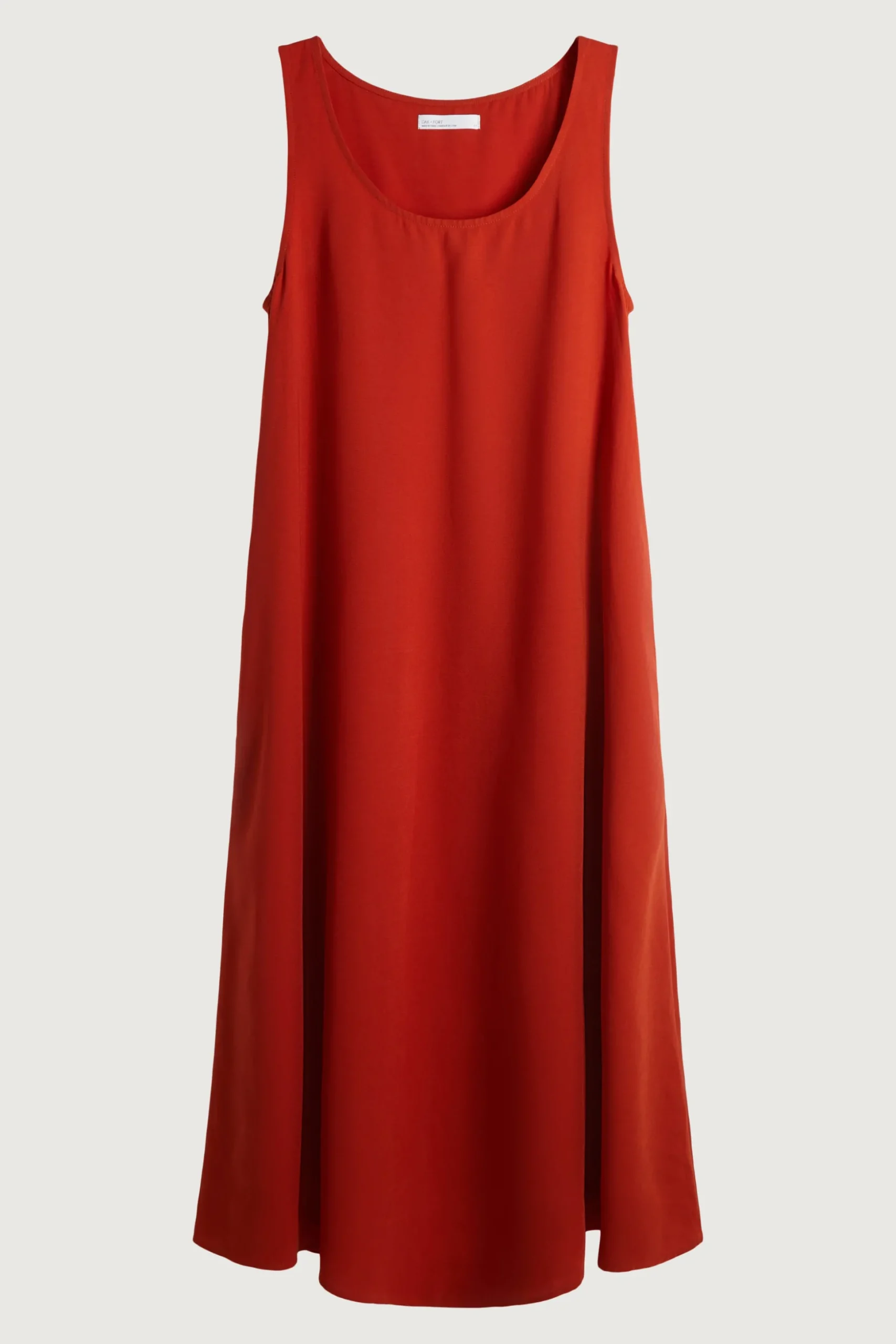 TANK MIDI DRESS WITH POCKETS