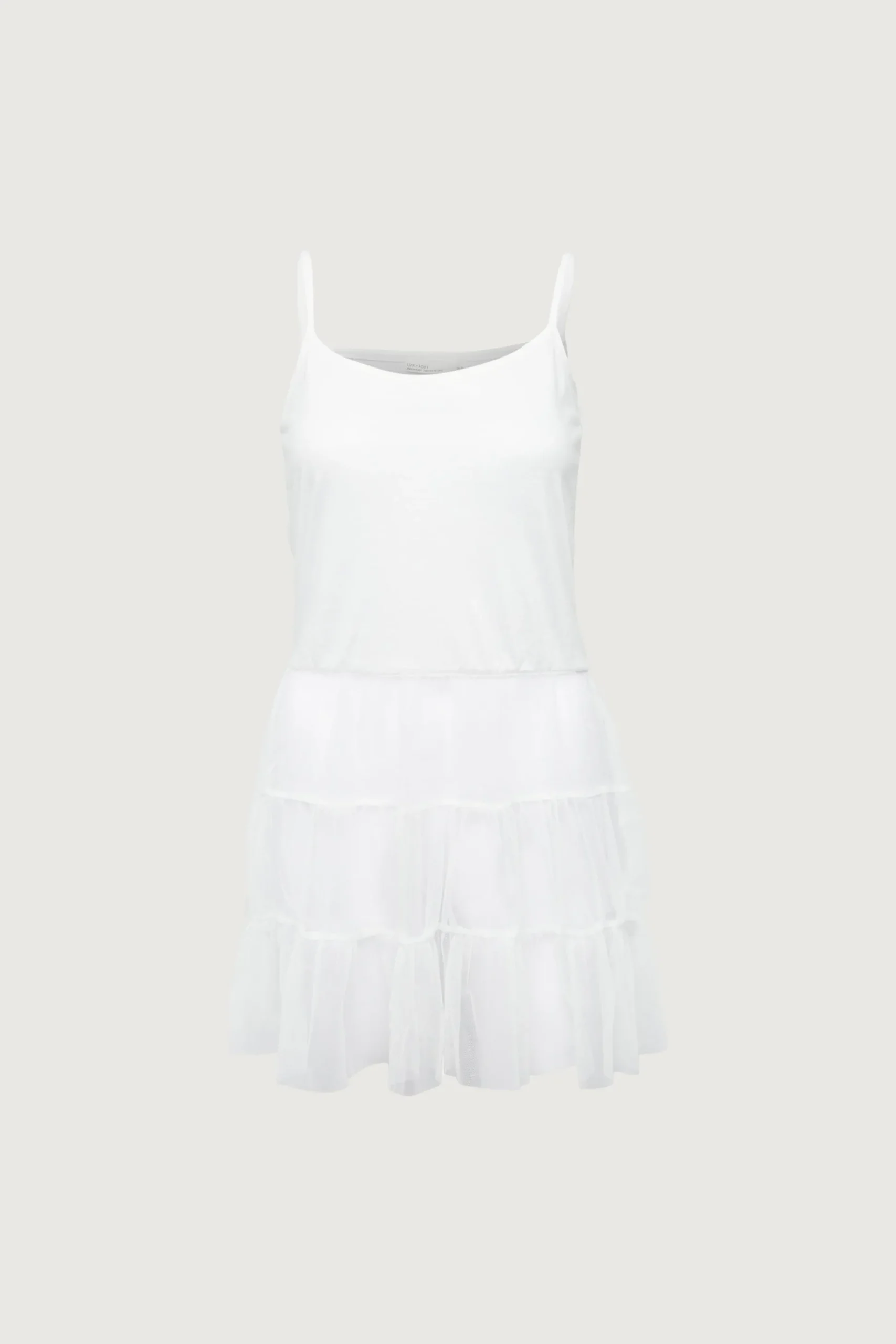 TANK WITH TULLE SKIRT