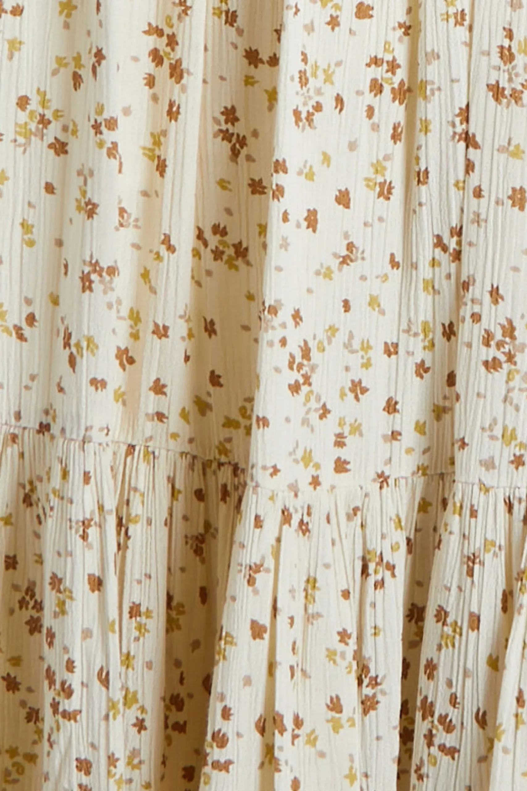 TUBE FLORAL MIDI DRESS