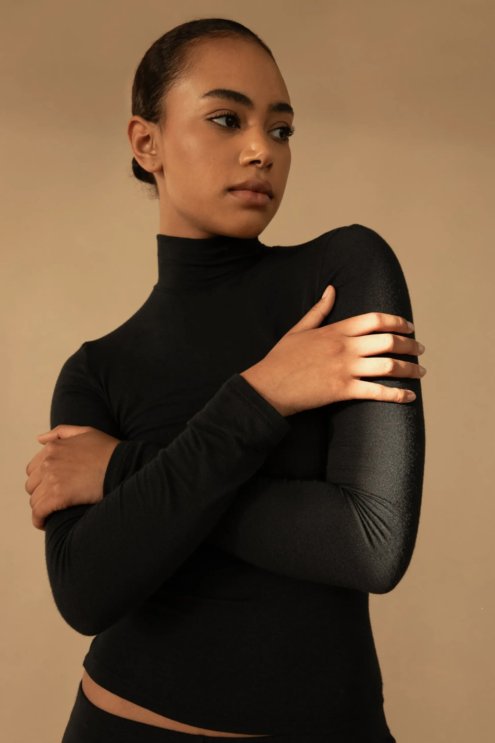 TURTLENECK LONG SLEEVE TOP