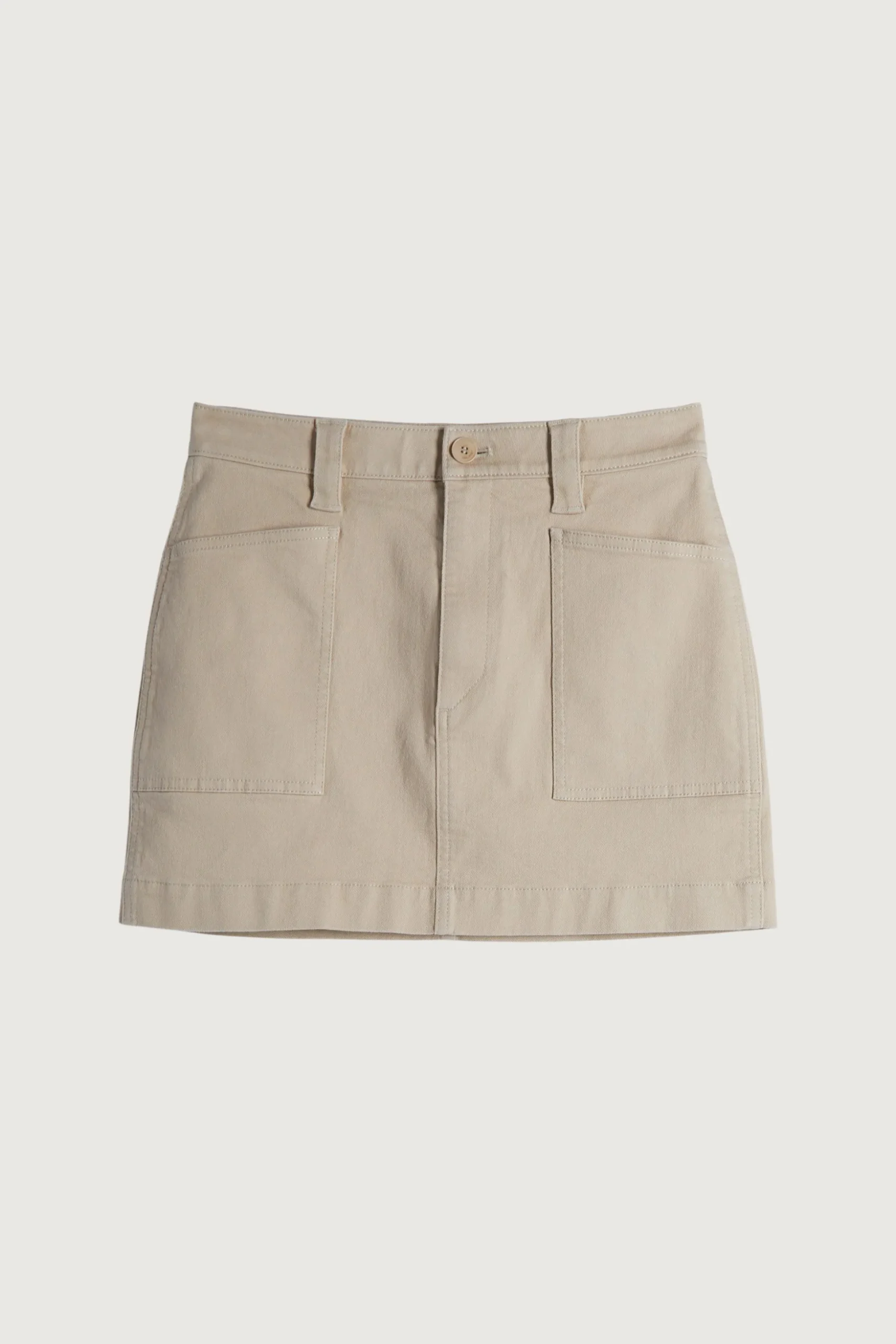 TWILL MINI SKIRT