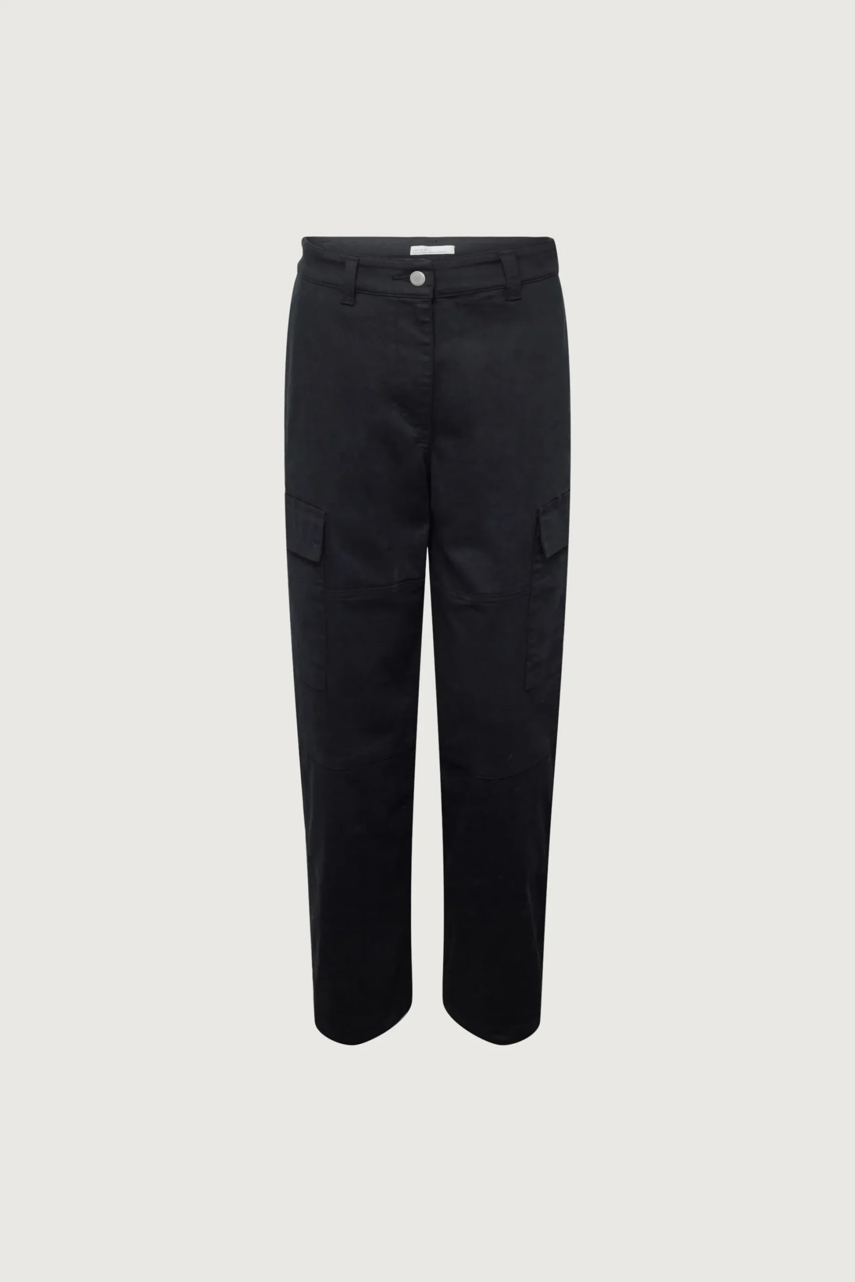 TWILL WIDE LEG CARGO PANT WITH SHOCK CORD