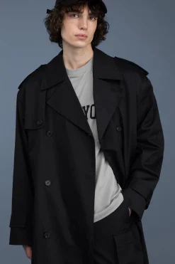 WATER REPELLENT COTTON TRENCH COAT