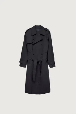 WATER REPELLENT COTTON TRENCH COAT