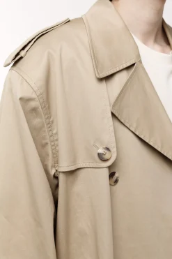 WATER REPELLENT COTTON TRENCH COAT