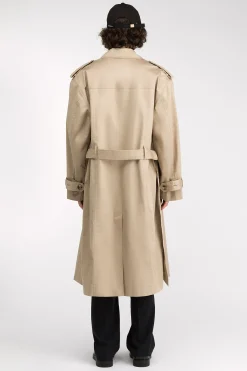 WATER REPELLENT COTTON TRENCH COAT
