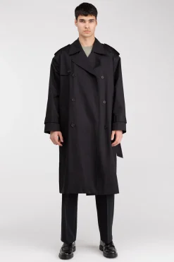 WATER REPELLENT COTTON TRENCH COAT