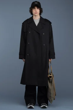 WATER REPELLENT COTTON TRENCH COAT