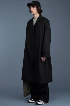 WATER REPELLENT COTTON TRENCH COAT