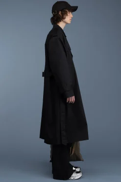 WATER REPELLENT COTTON TRENCH COAT