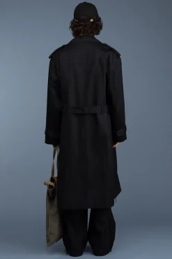 WATER REPELLENT COTTON TRENCH COAT
