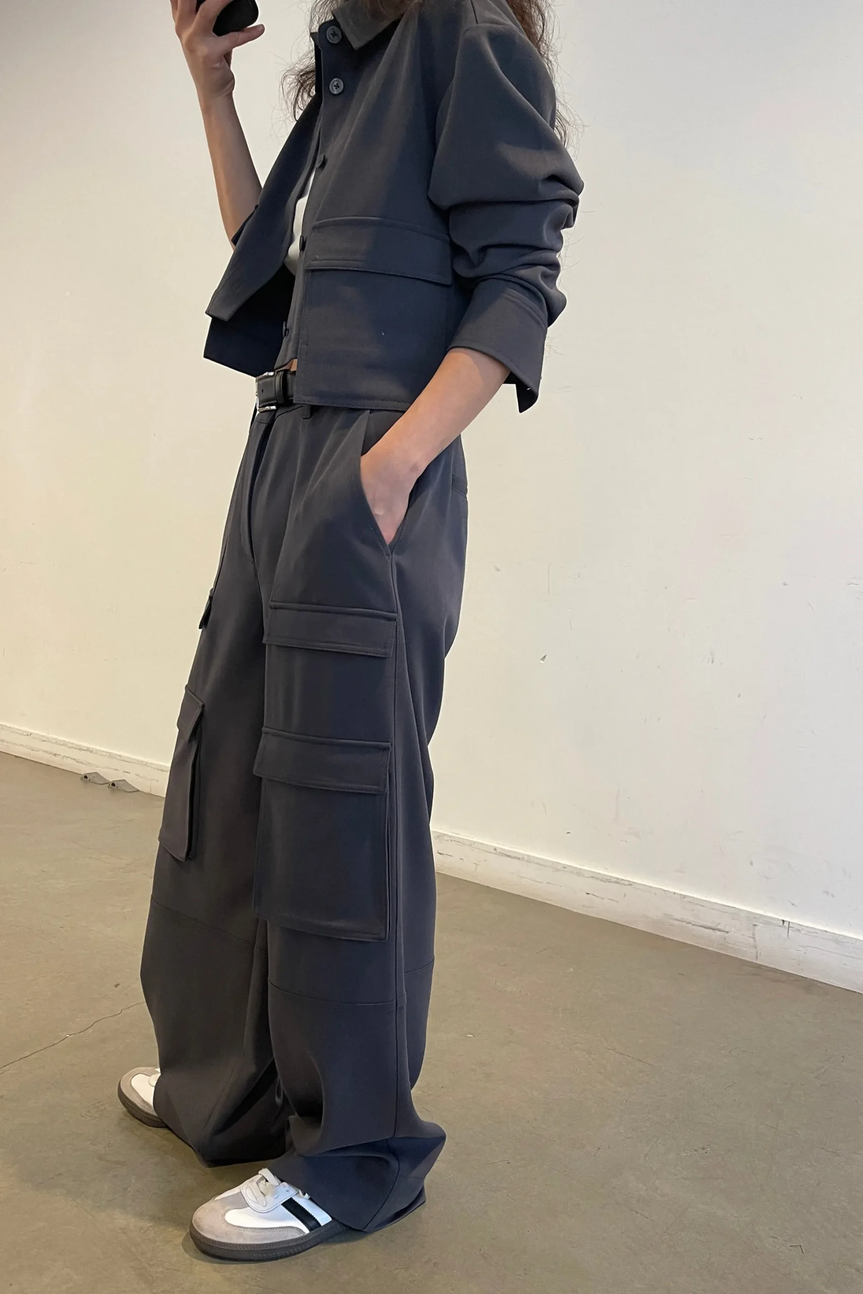 WIDE LEG CARGO PANT