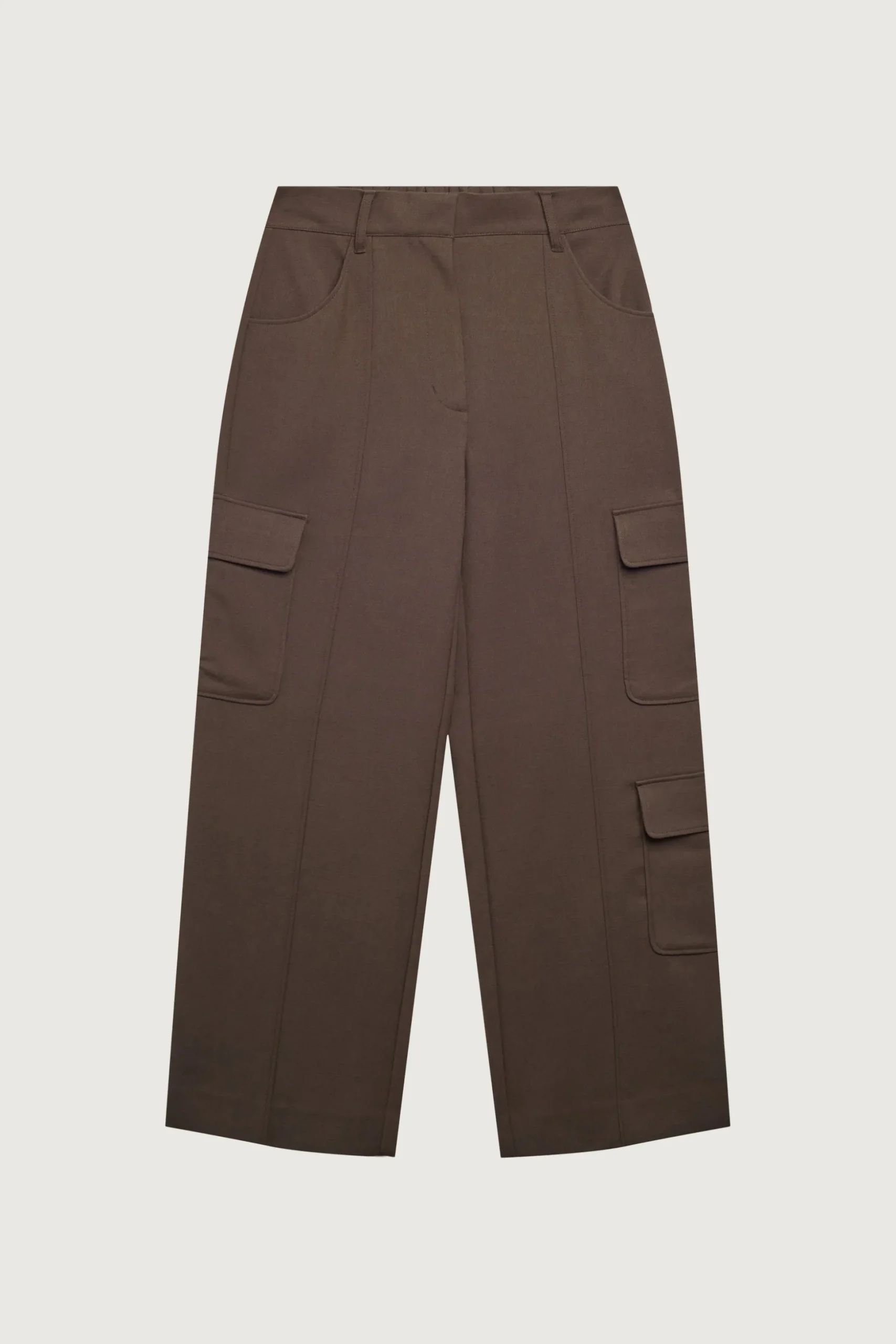 WIDE LEG CARGO SUITING PANT